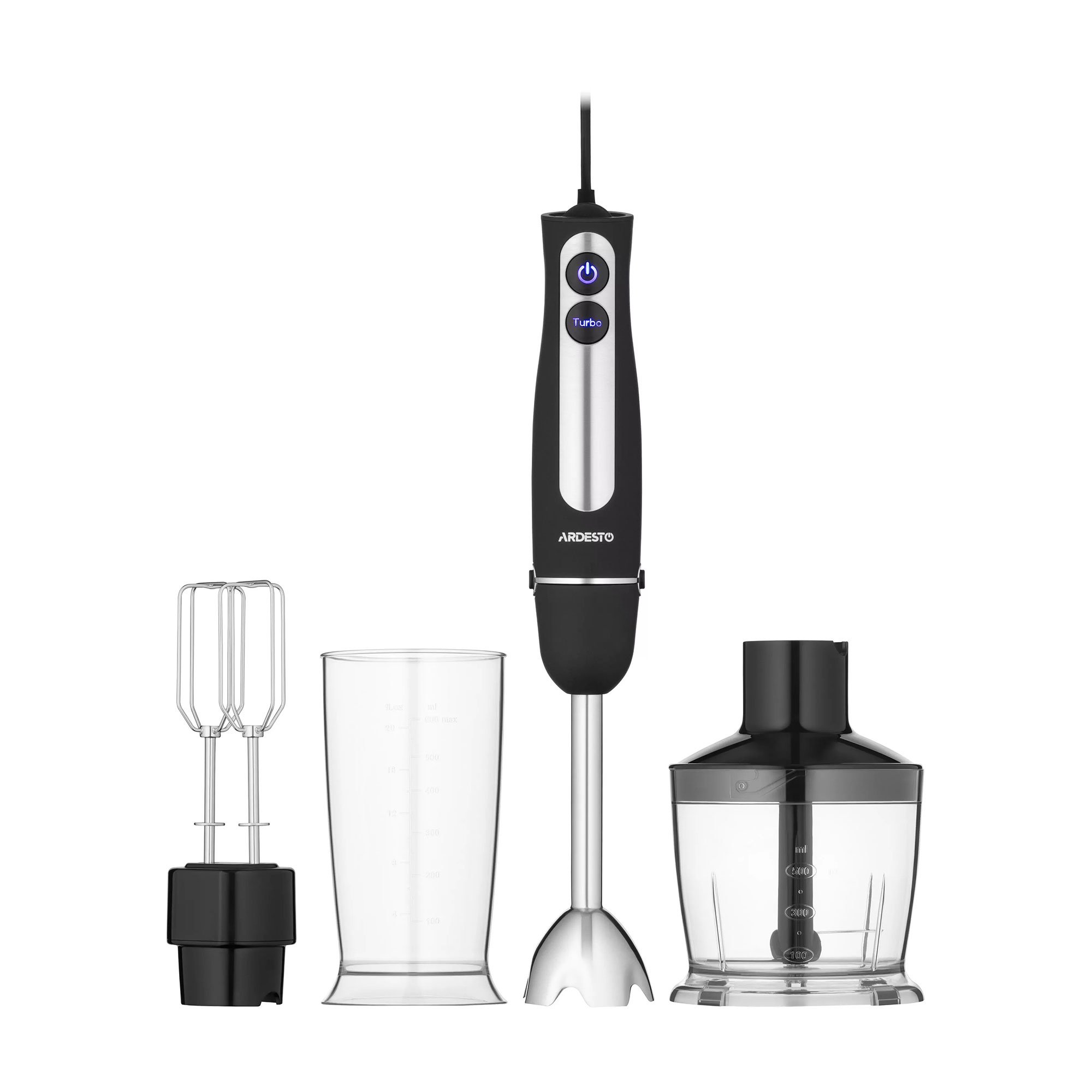 

Блендер заглибний Ardesto чорно-сріблястий (HBG-800BDWHCH)