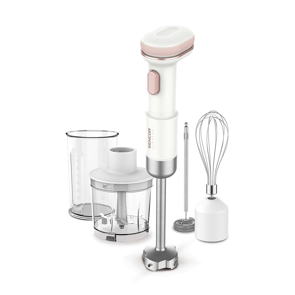 

Блендер заглибний Sencor Pulse біло-рожевий (SHB9130WH)