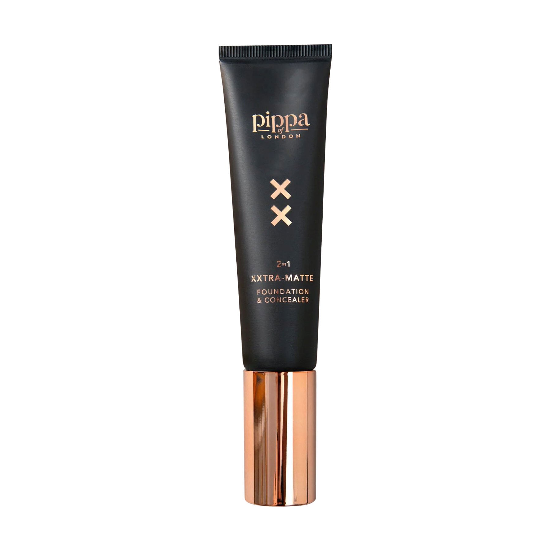 

Тональний крем та консилер для обличчя Pippa of London XX 2-In-1 Foundation & Concealer з екстраматовим фінішем, 232 Peach, 28 г