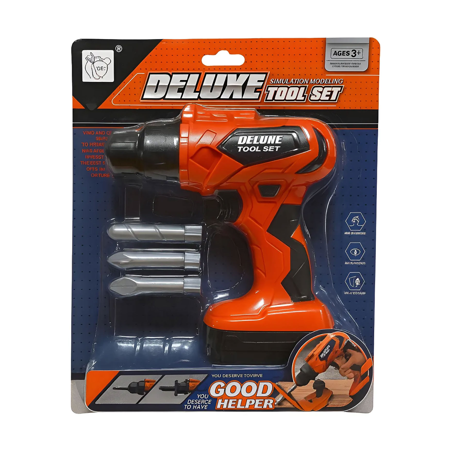 

Дитячий ігровий набір YG Toys Deluxe Tool Set від 3 років (HB3222-1)