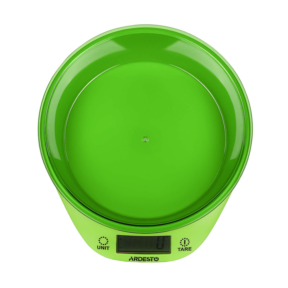 

Ваги кухонні Ardesto Electronic Kitchen Scalts, зелені (SCK-900BGR)