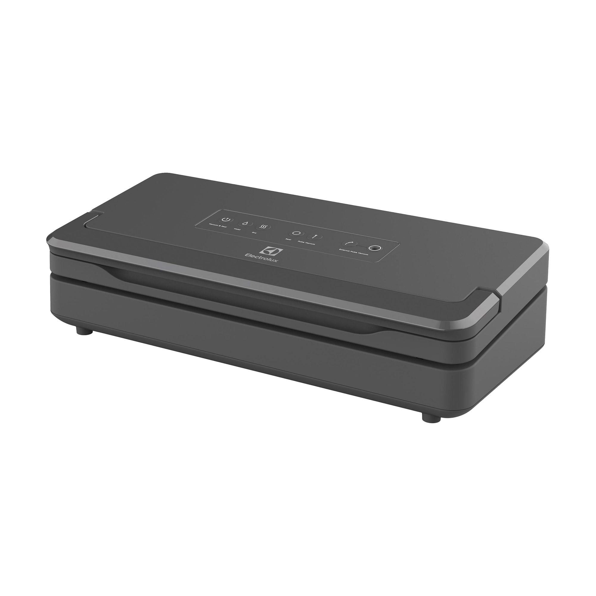 

Вакууматор для рулонів, пакетів та контейнерів Electrolux Електронне керування, 1 рулон, сірий (E6VS1-6AG)