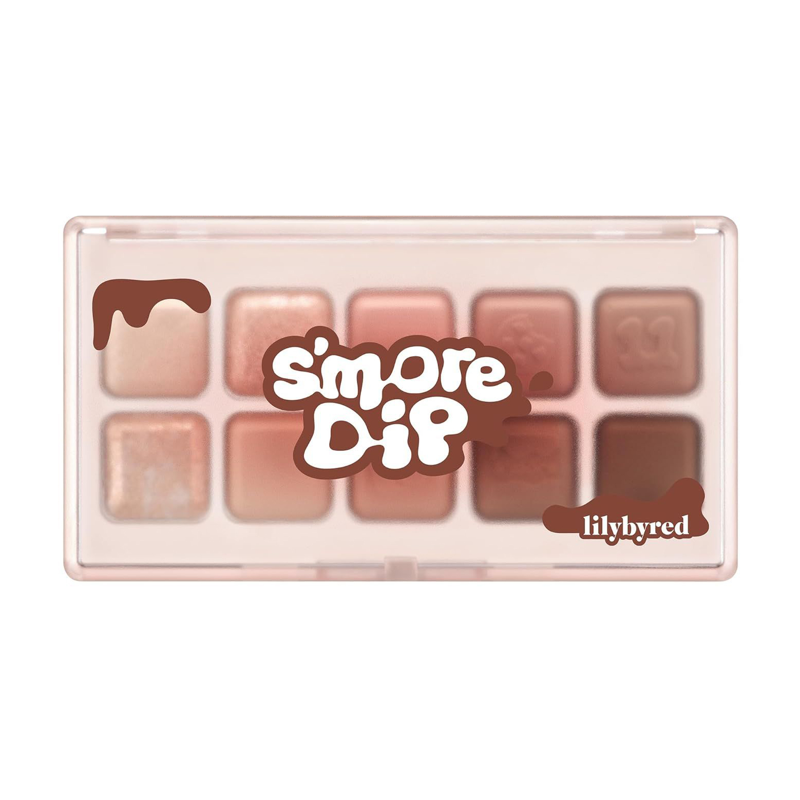 

Палетка тіней для повік lilybyred Mood Keyboard 11 Choco Chip Smore, 10.8 г