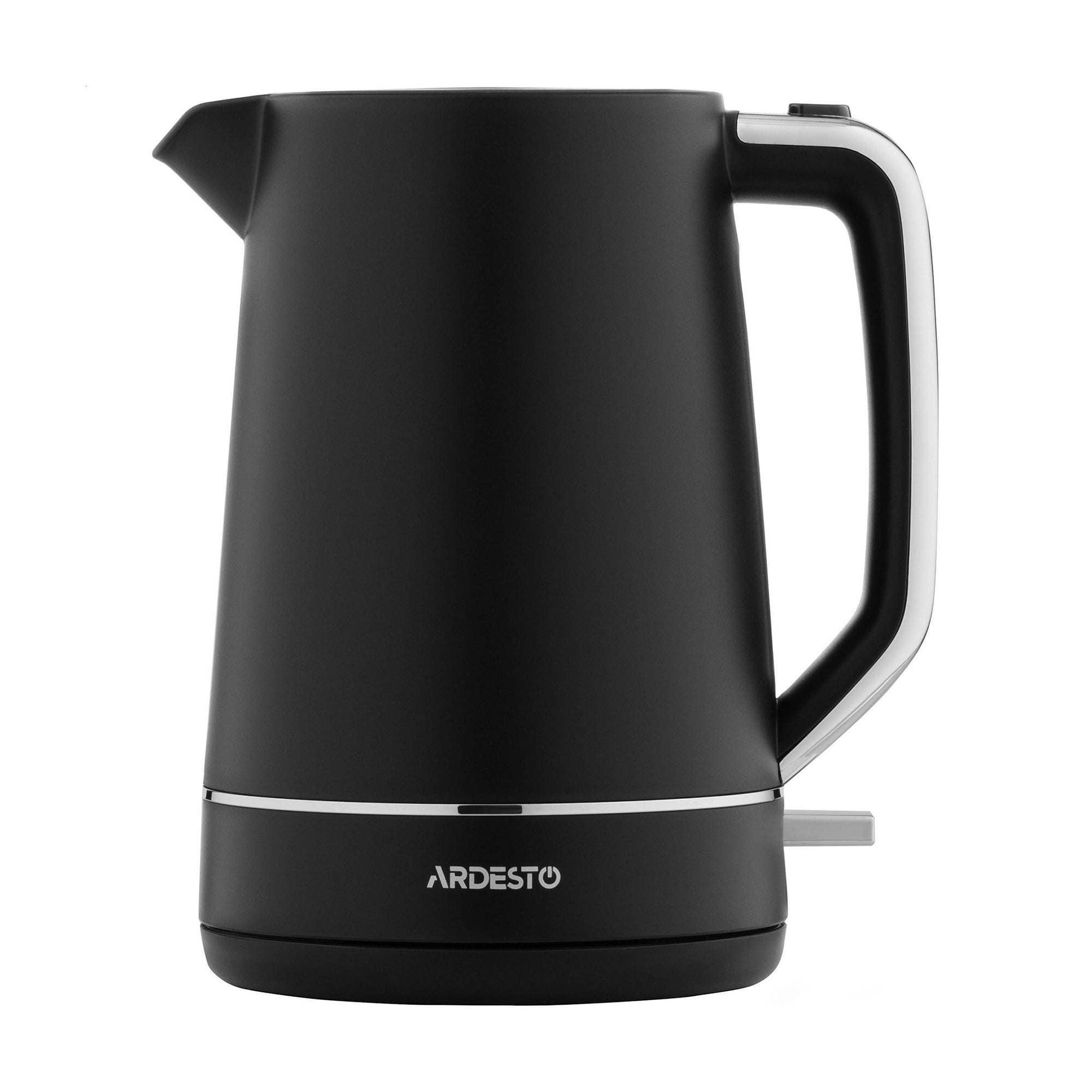 

Електрочайник Ardesto Timeless Elegance Otter чорний матовий, 1.7 л (EKL-450B)