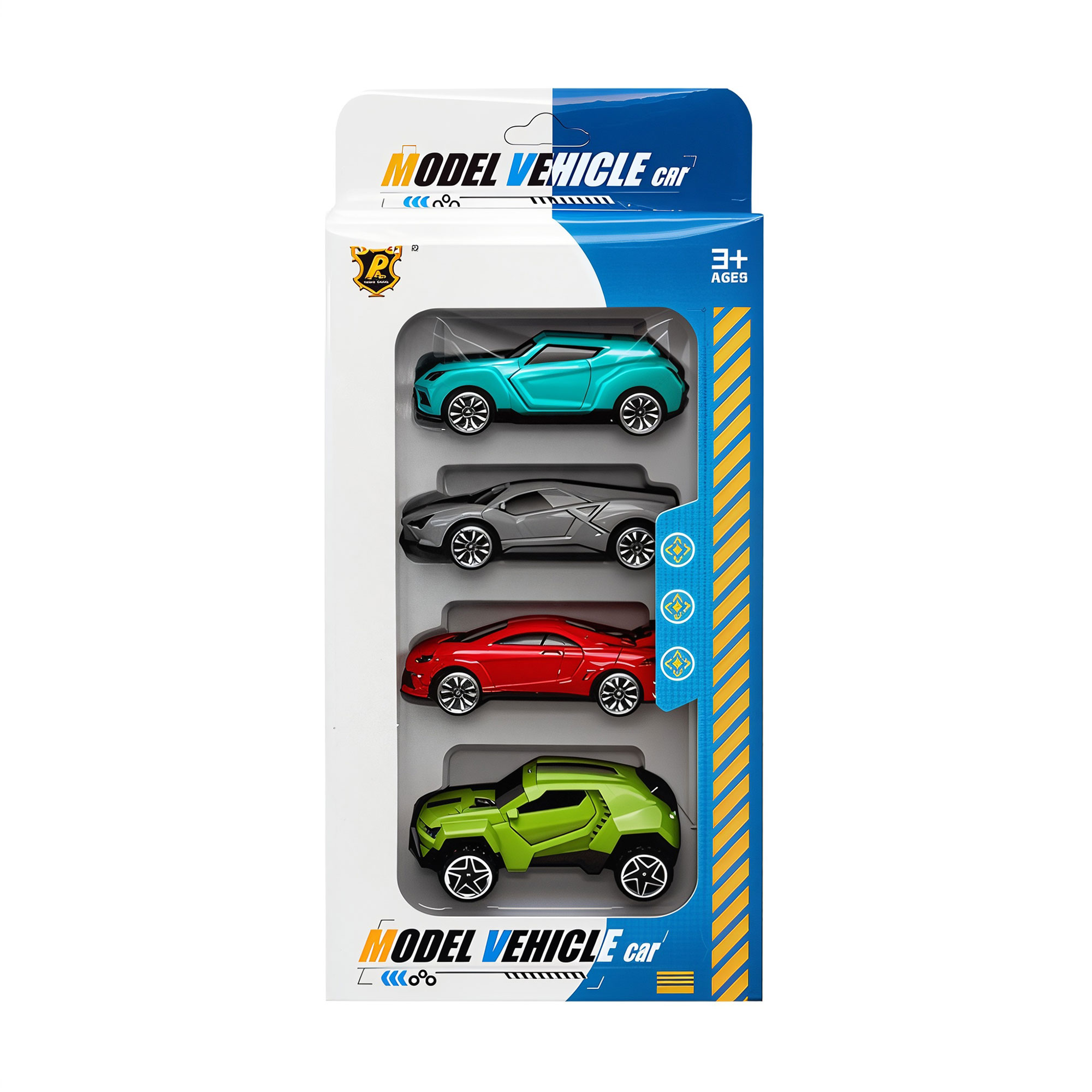 

Дитячий набір машинок Peng Rong Машинки, від 3 років, 23.5*11*4 см, 4 шт (P868-A)