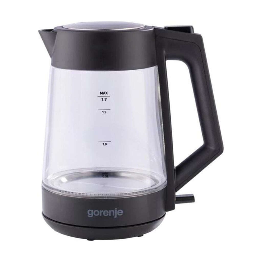 

Електрочайник Gorenje чорний, 1.7 л (K17OGP)