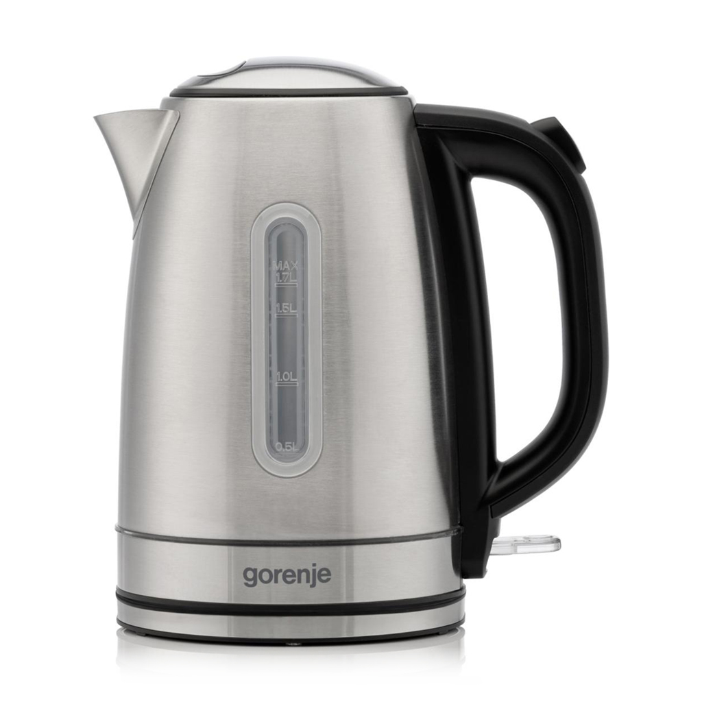 

Електрочайник Gorenje сріблястий, 1.7 л (K17DS)