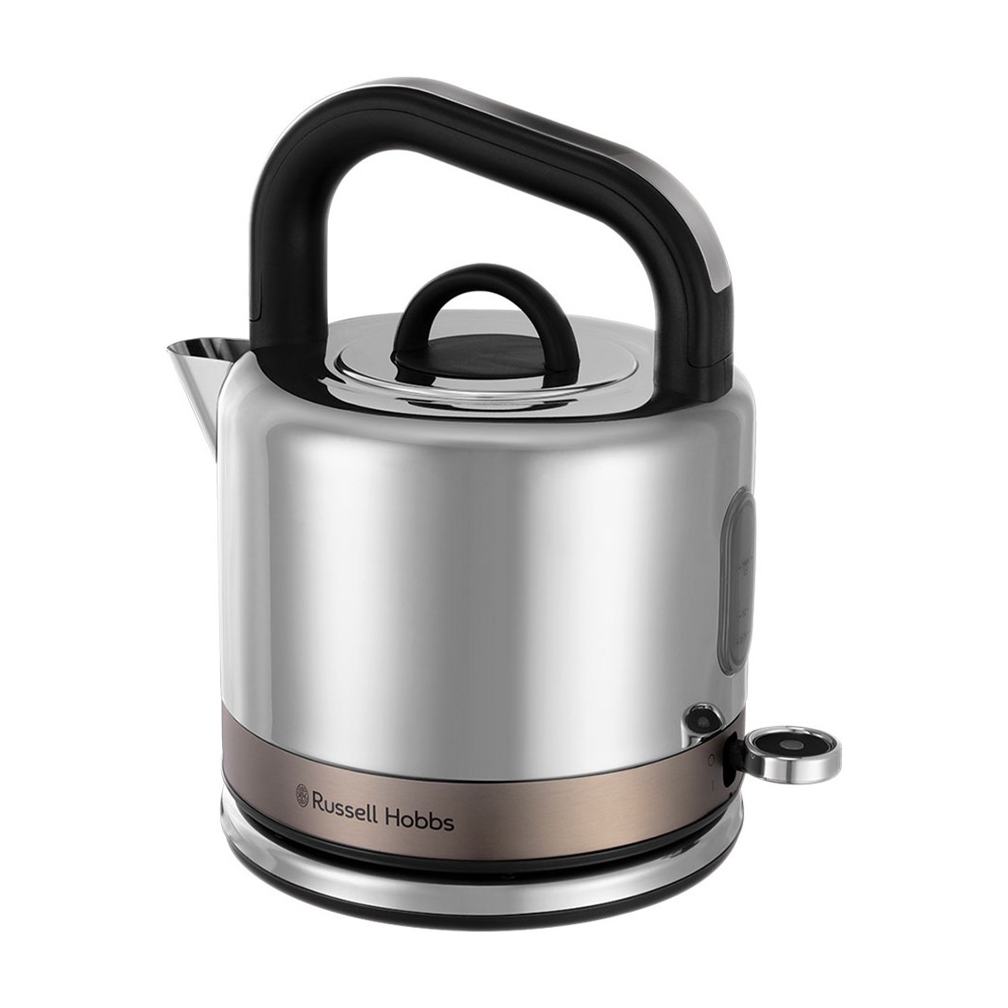 

Електрочайник Russell Hobbs Distinctions Titanium сріблясто-мідний, 1.5 л (26422-70)