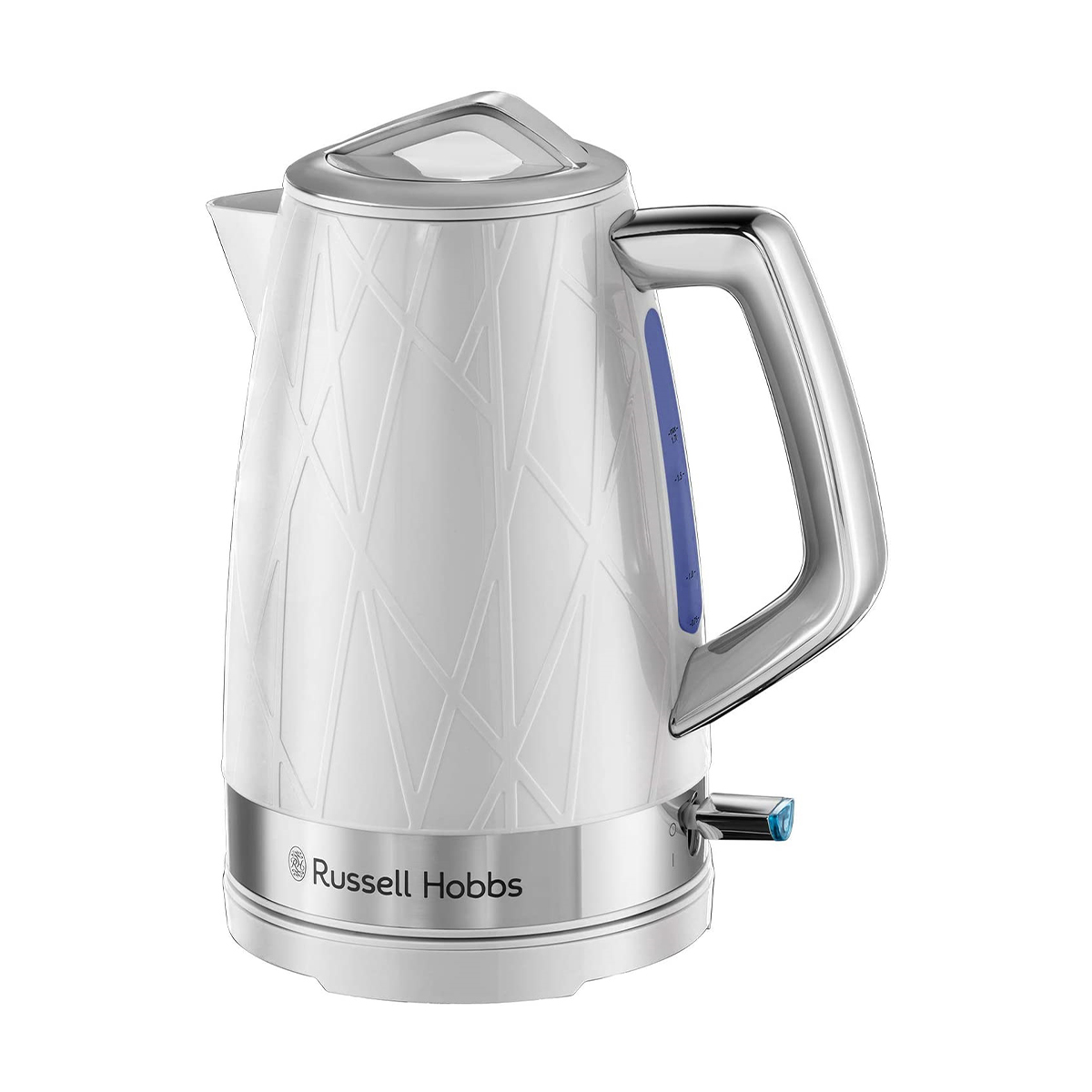 

Електрочайник Russell Hobbs Structure біло-сріблястий, 1.7 л (28080-70)
