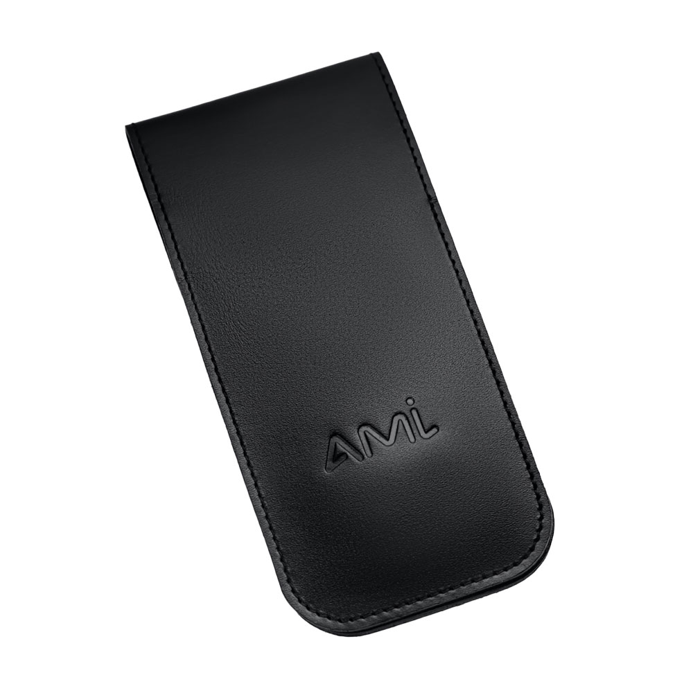 

Чохол для манікюрних інструментів AMI Slim, чорний (4043)