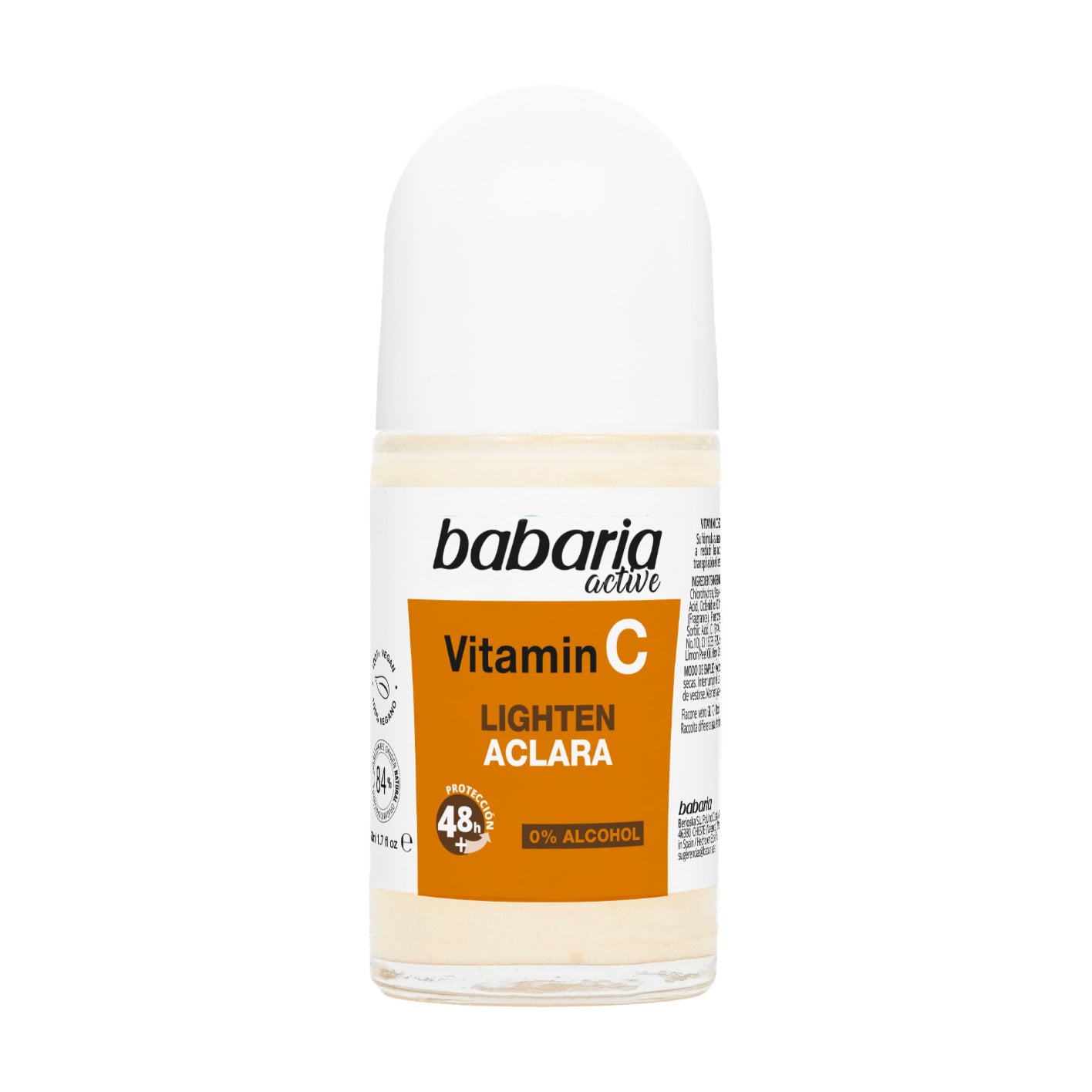 

Кульковий дезодорант Babaria Active Vitamin C з вітаміном C, 50 мл