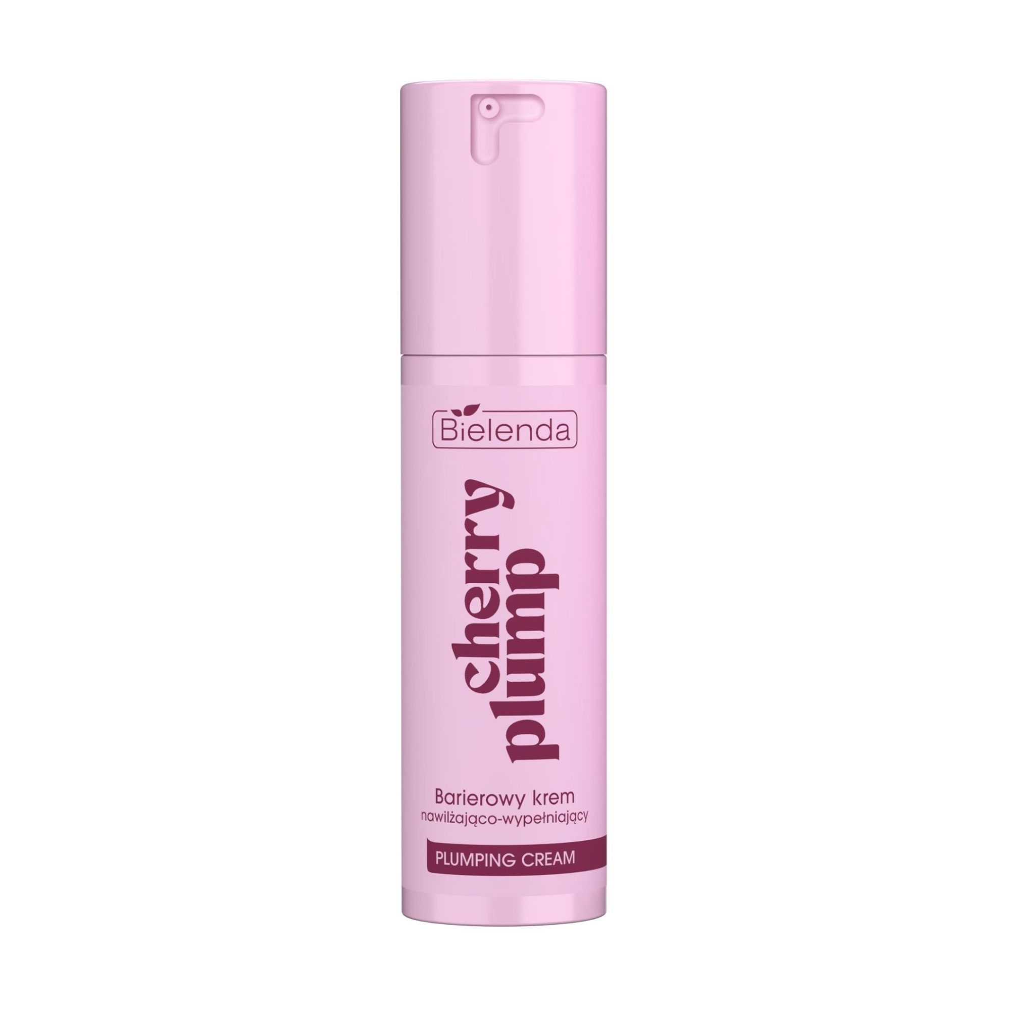 

Зволожувальний та наповнювальний крем для обличчя Bielenda Cherry Plump Plumping Cream з бар'єрним ефектом, 50 мл