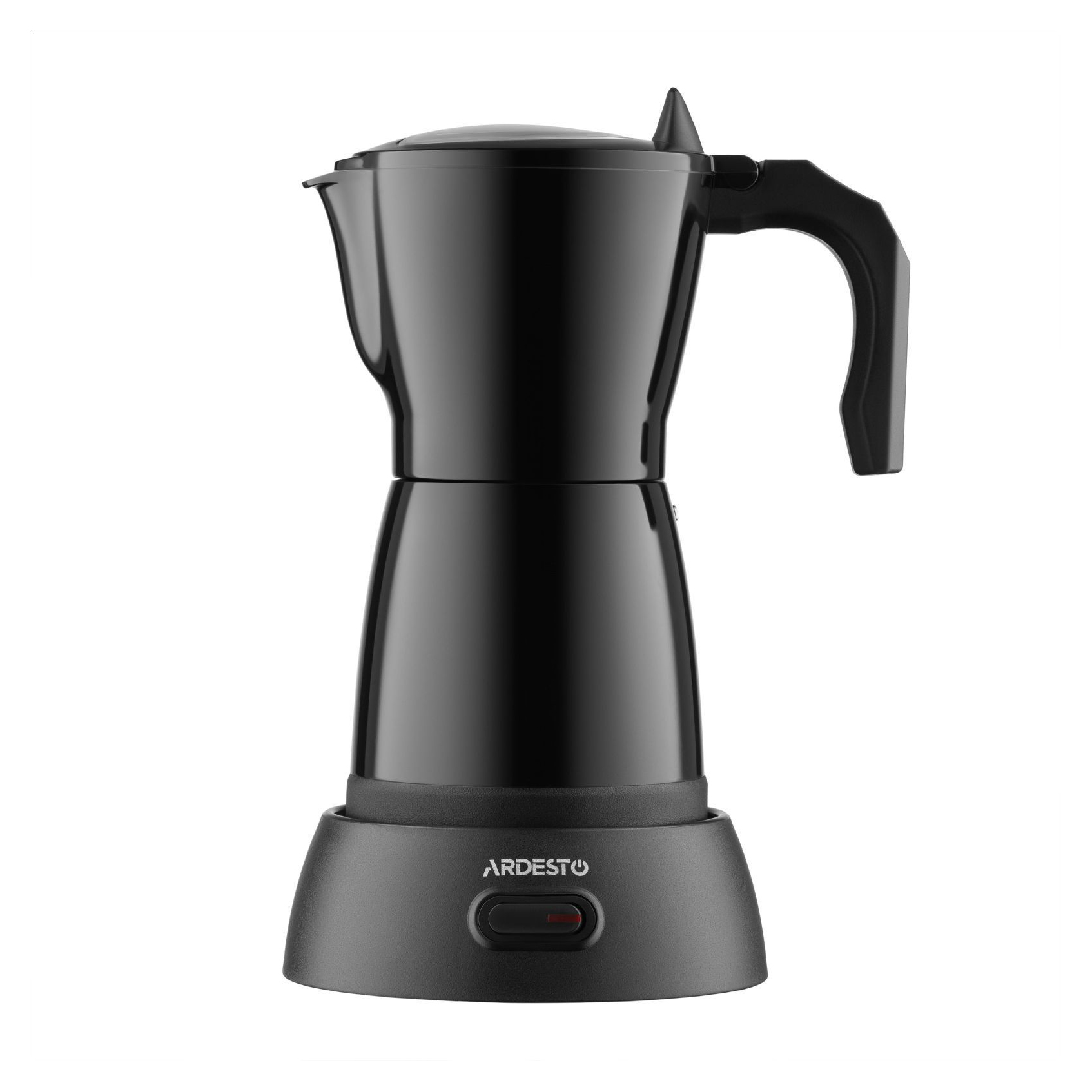 

Гейзерна кавоварка Ardesto електрична чорна, 300 мл (CMM-X300B)