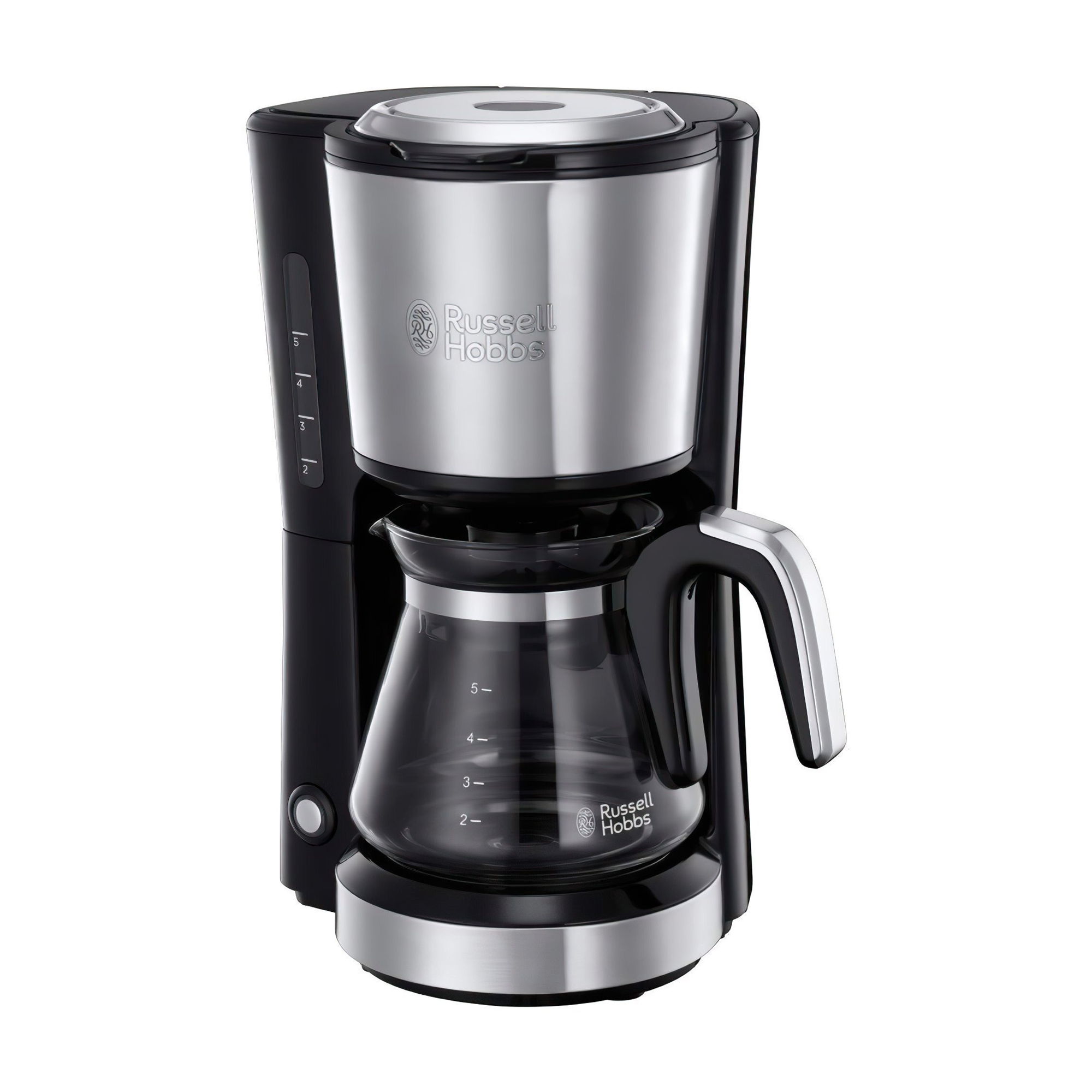 

Крапельна кавоварка Russell Hobbs Compact Home чорно-срібляста, 740 мл (24210-56)