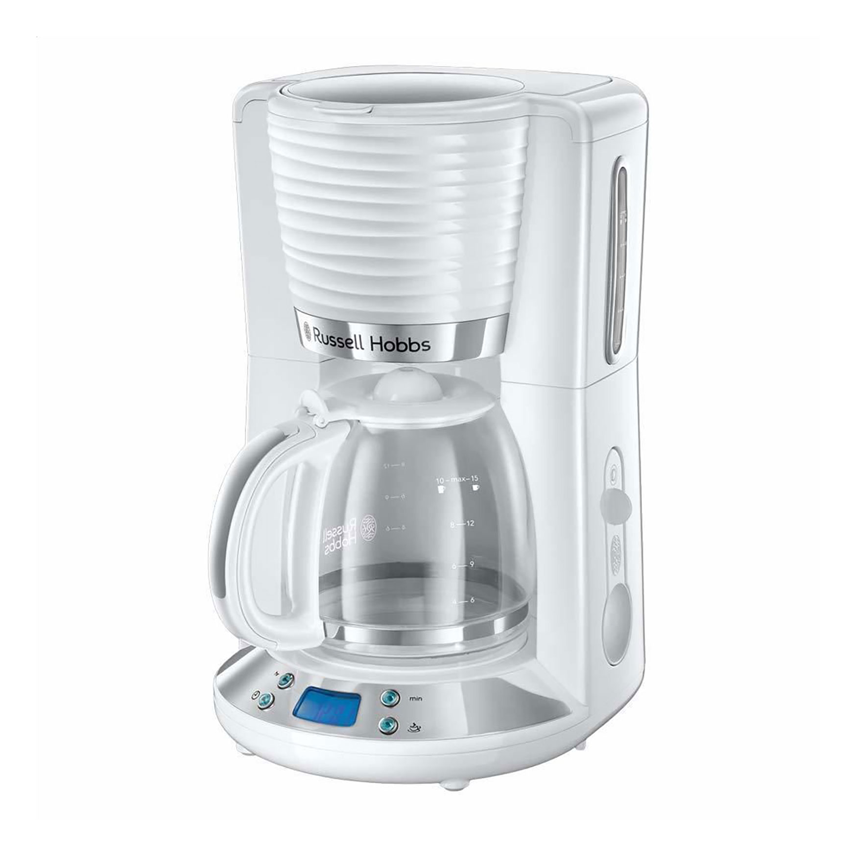 

Крапельна кавоварка Russell Hobbs Inspire біла, 1.25 л (24390-56)