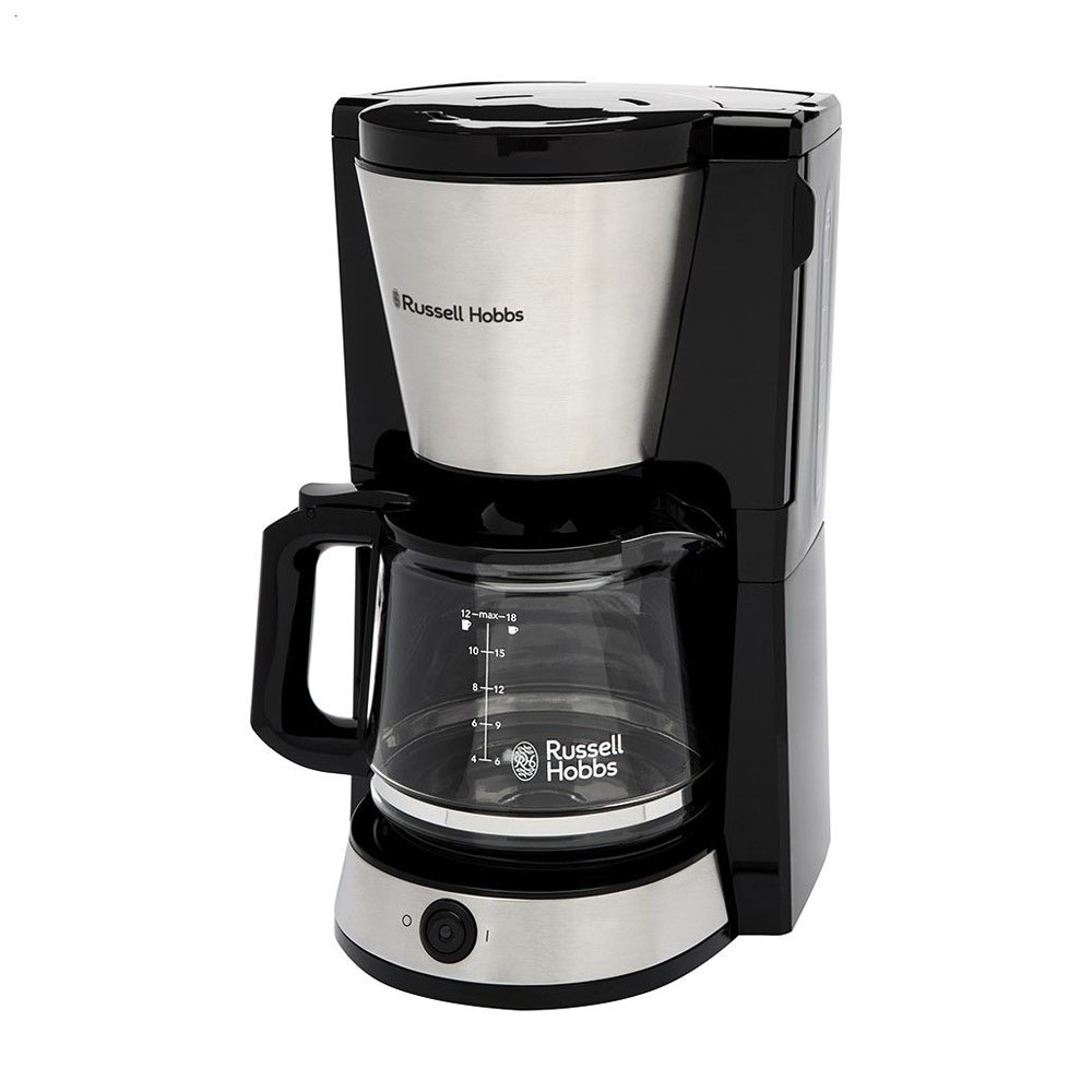 

Крапельна кавоварка Russell Hobbs Heaton чорно-срібляста, 1.25 л (27400-56)