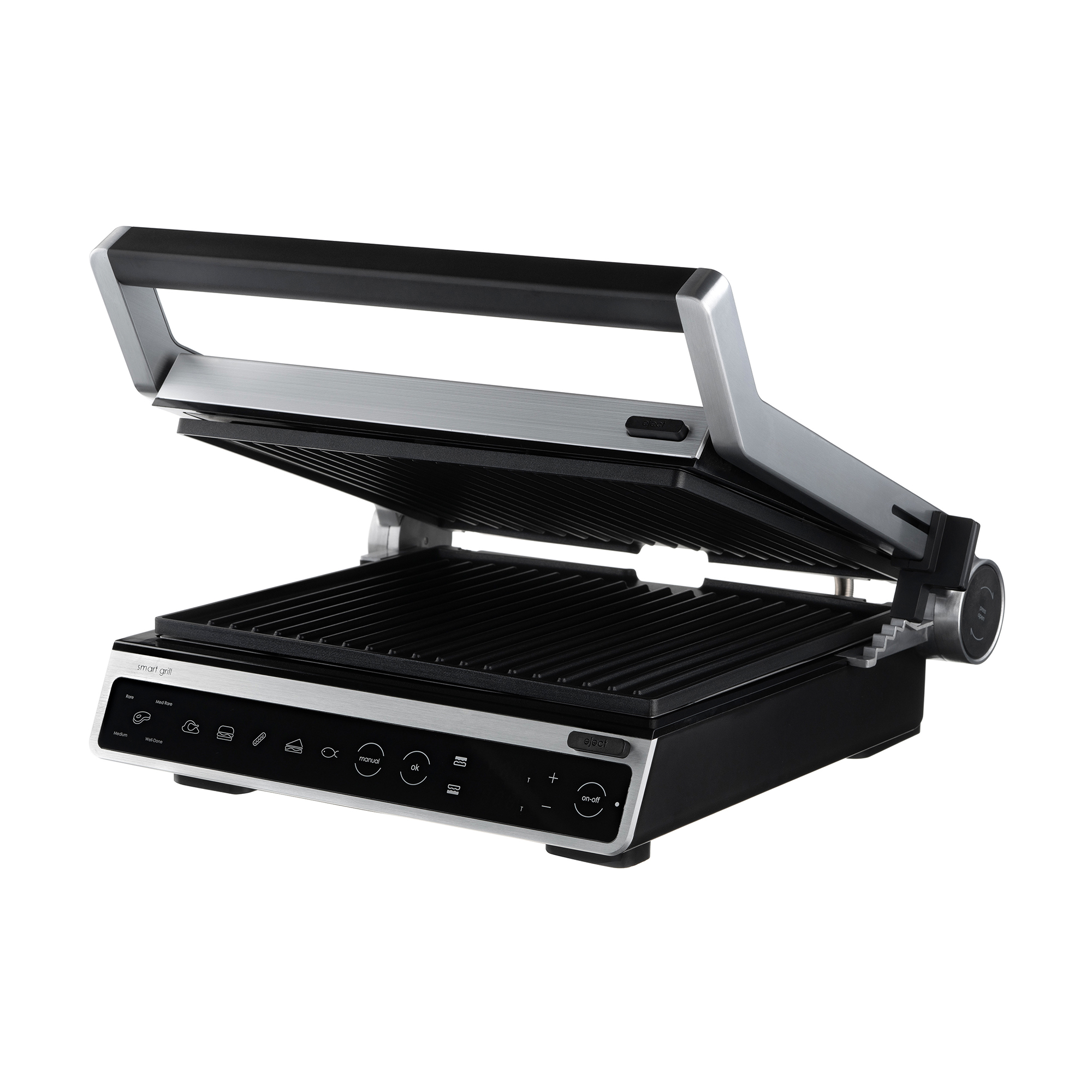 

Гриль притискний Ardesto сріблястий, 2000 Вт (GK-STC20)