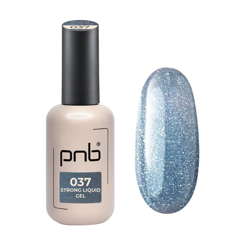 

Гель для моделювання нігтів PNB UV/LED Strong Liquid Gel 037 Sky Mirage, 17 мл