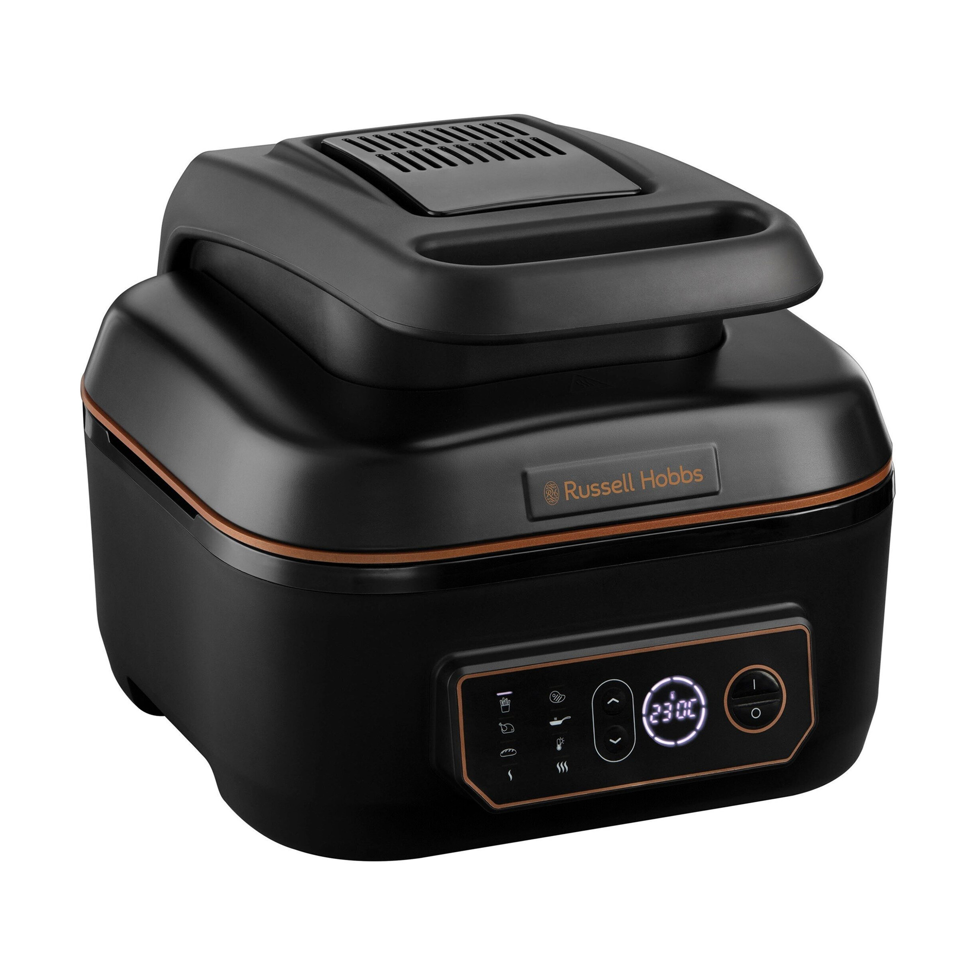 

Мультипіч Russell Hobbs SatisFry Air & Grill чорно-помаранчева (26520-56)