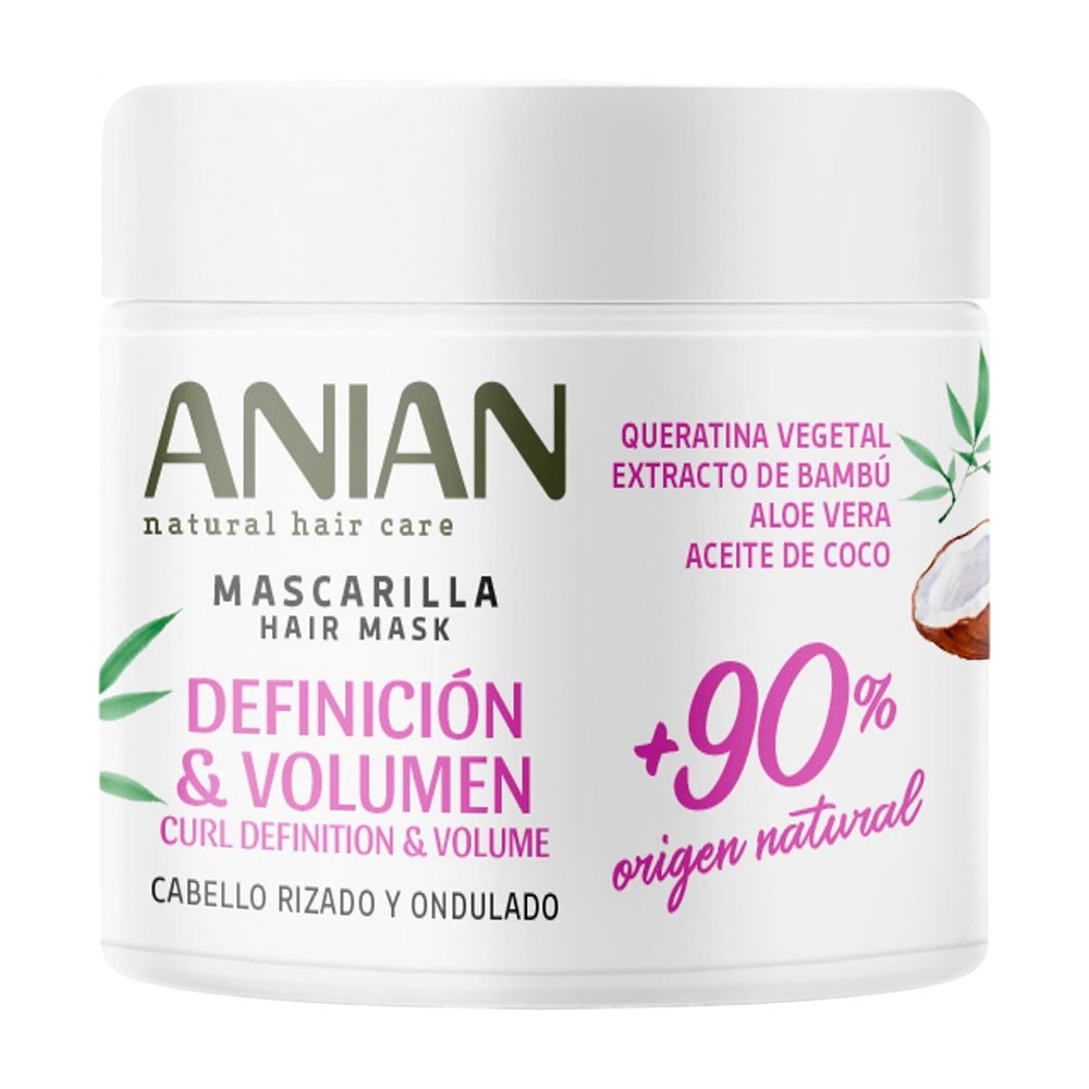 

Маска Anian Curl Definition & Volume Hair Mask для кучерявого волосся, 350 мл