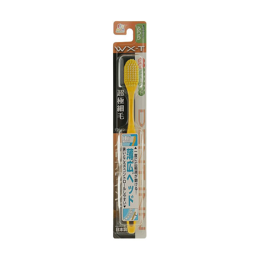 

Зубна щітка UFC WX-T Toothbrush Середня жорсткість, жовта, 1 шт