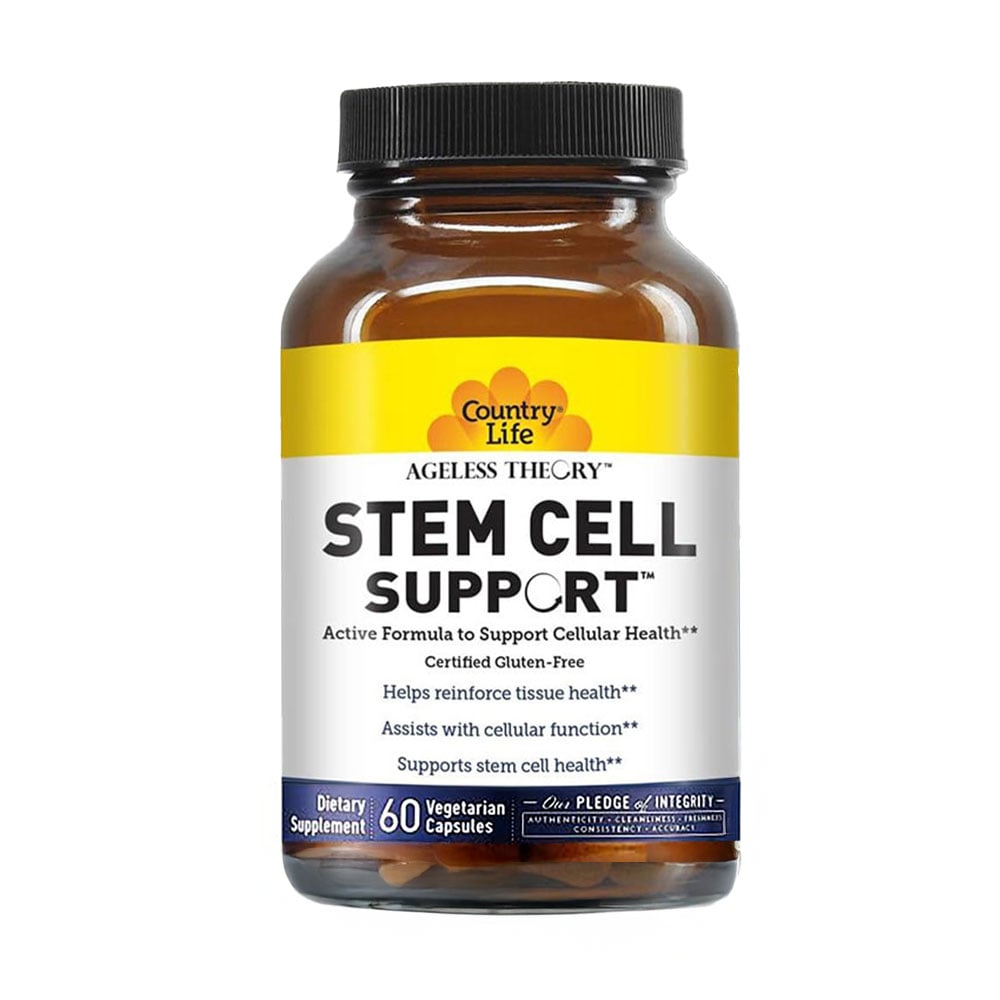 

Підтримка стовбурових клітин Country Life Stem Cell Support, 60 вегетеріанських капсул