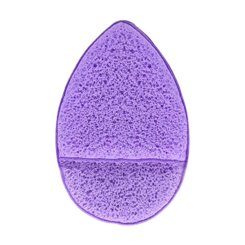 

Спонж для обличчя Cosmo Shop пористий, з кишенькою, фіолетовий, 10*6.5 см, 1 шт (CS085V)