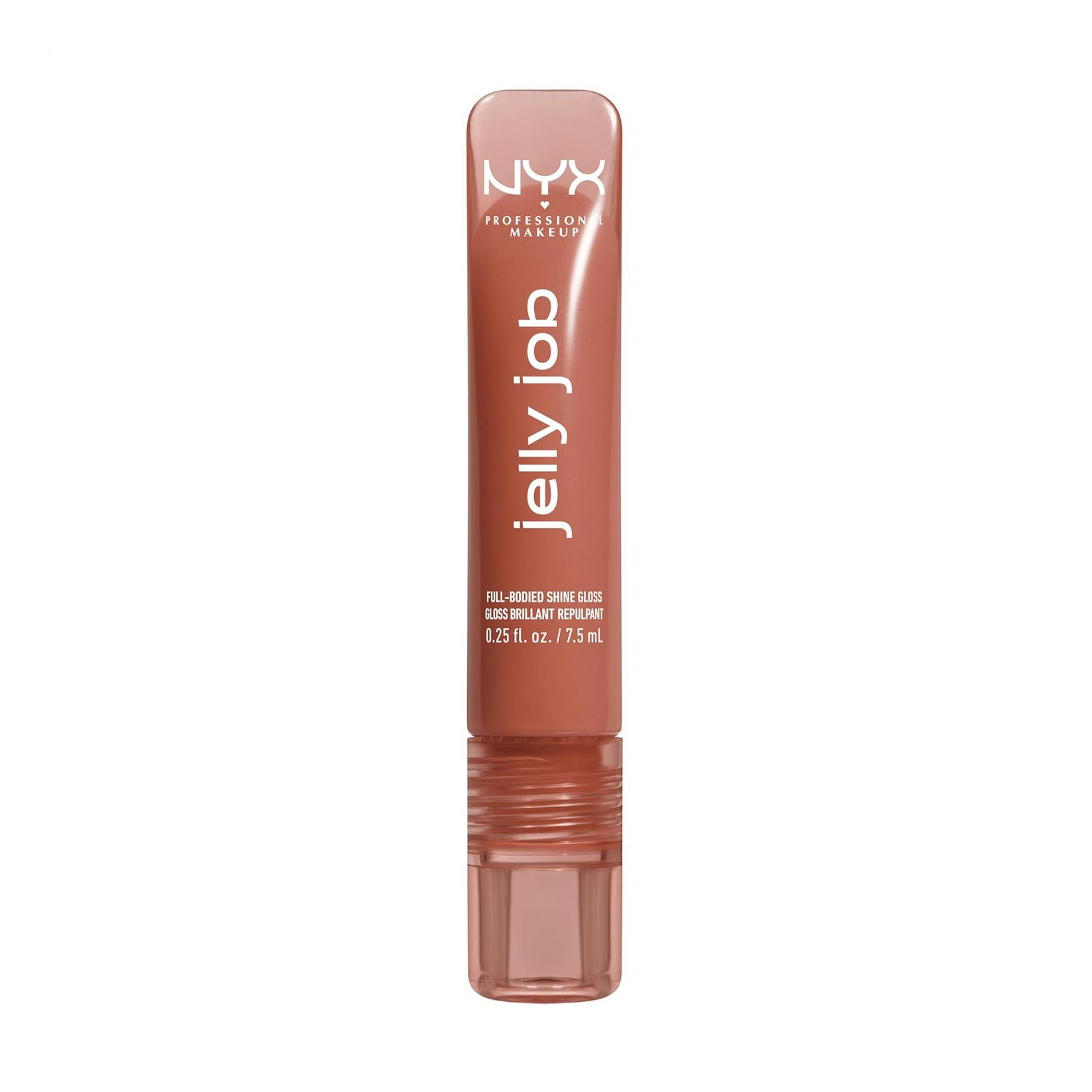 

Блиск для губ NYX Professional Makeup Jelly Job Full-Bodied Shine Gloss 04 Toast N' Jelly, 7.5 мл