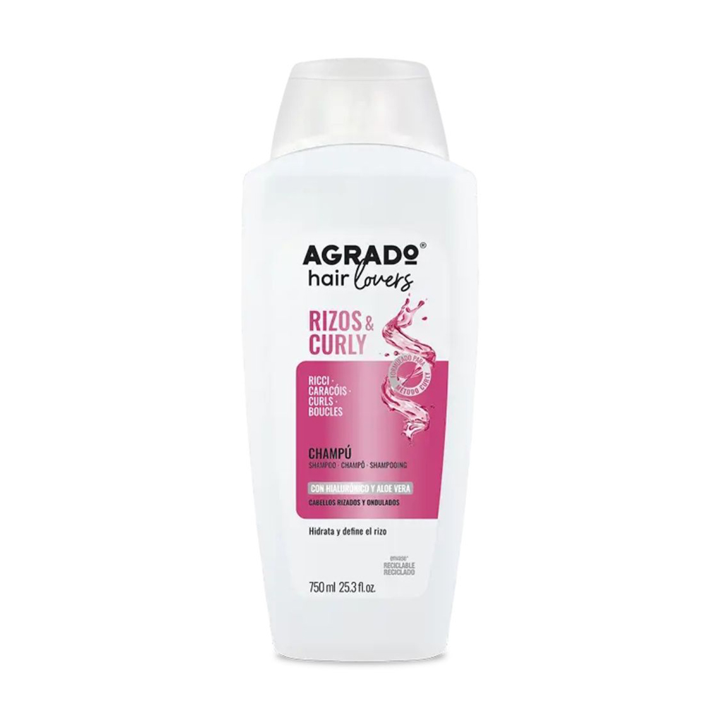 

Шампунь Agrado Shampoo Curly для кучерявого волосся, 750 мл