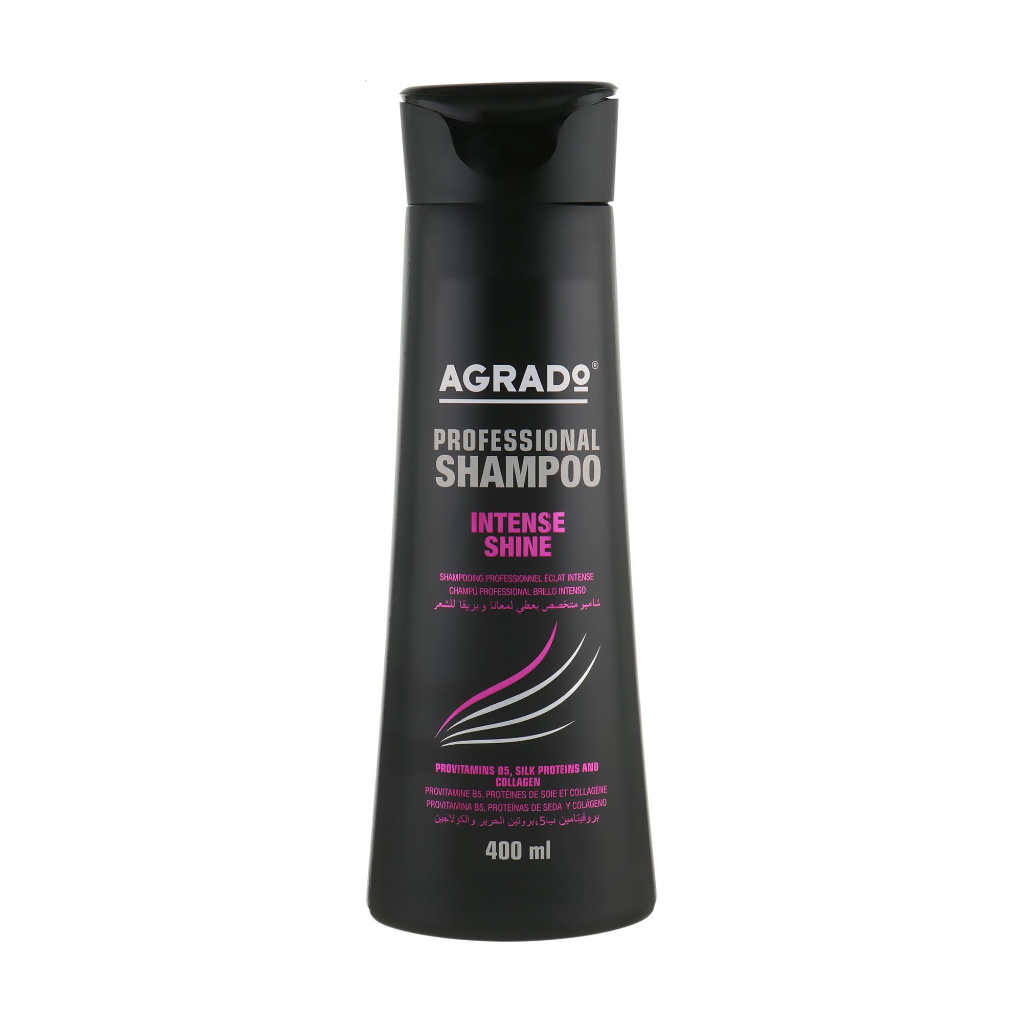 

Шампунь для волосся Agrado Intensive Shine Professional Shampoo Інтенсивний блиск, 400 мл