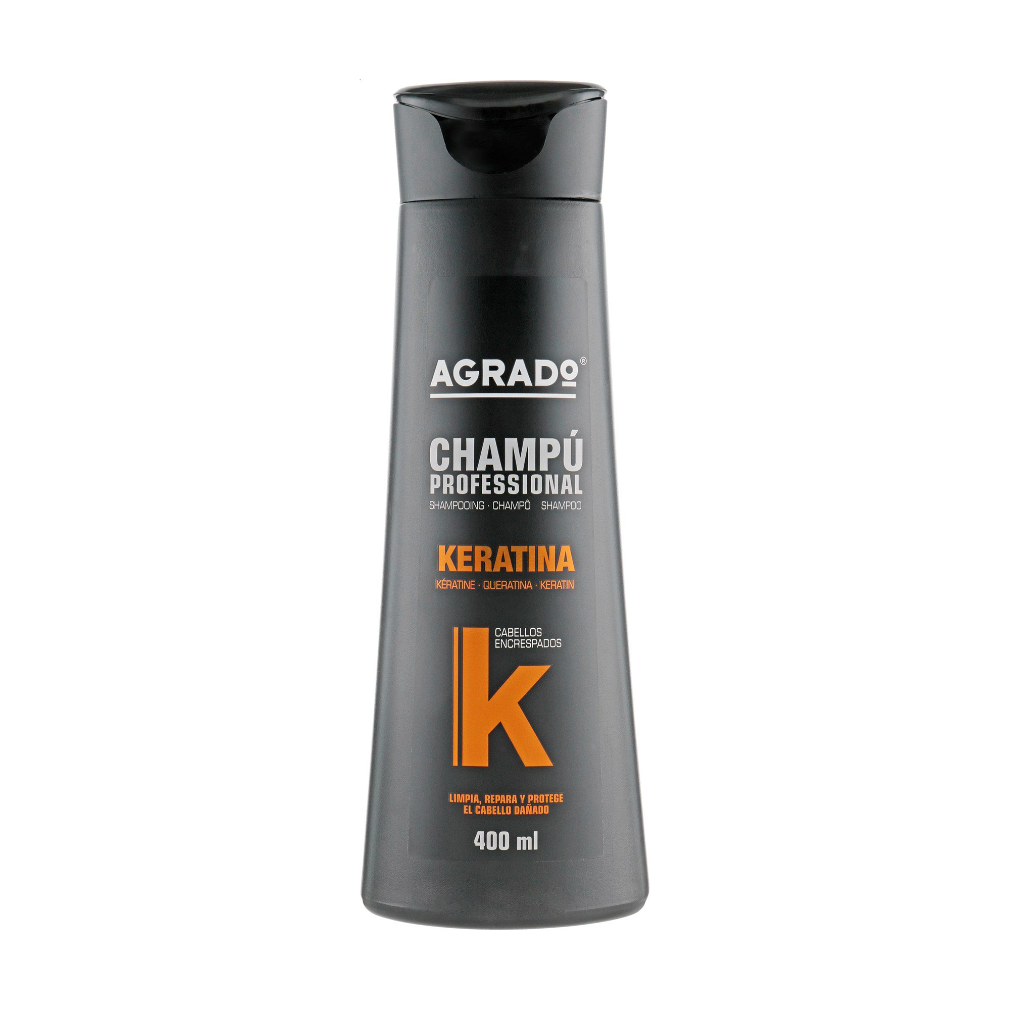 

Шампунь для волосся Agrado Keratin Professional Shampoo з кератином, 400 мл