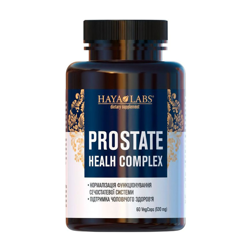 

Комплекс для підтримки чоловічого здоров'я Golden Pharm Prostate Health Complex, 60 веганських капсул