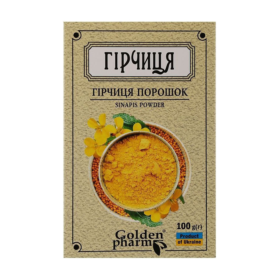 

Гірчичний порошок Golden Pharm Sinapis Powder, 100 г