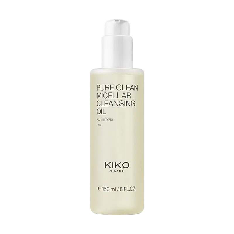 

Очищувальна олія для зняття макіяжу Kiko Milano Pure Clean Micellar Cleansing Oil, 150 мл