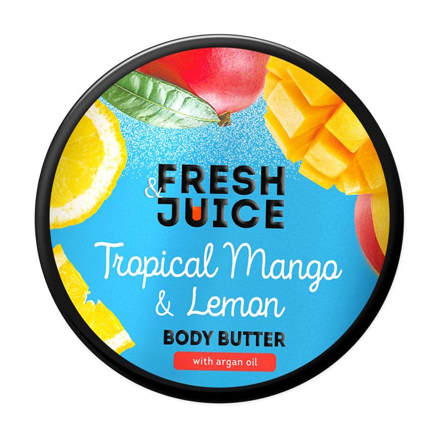 

Крем-масло для тіла Fresh Juice Tropical Mango & Lemon Body Butter з аргановою олією, 200 мл