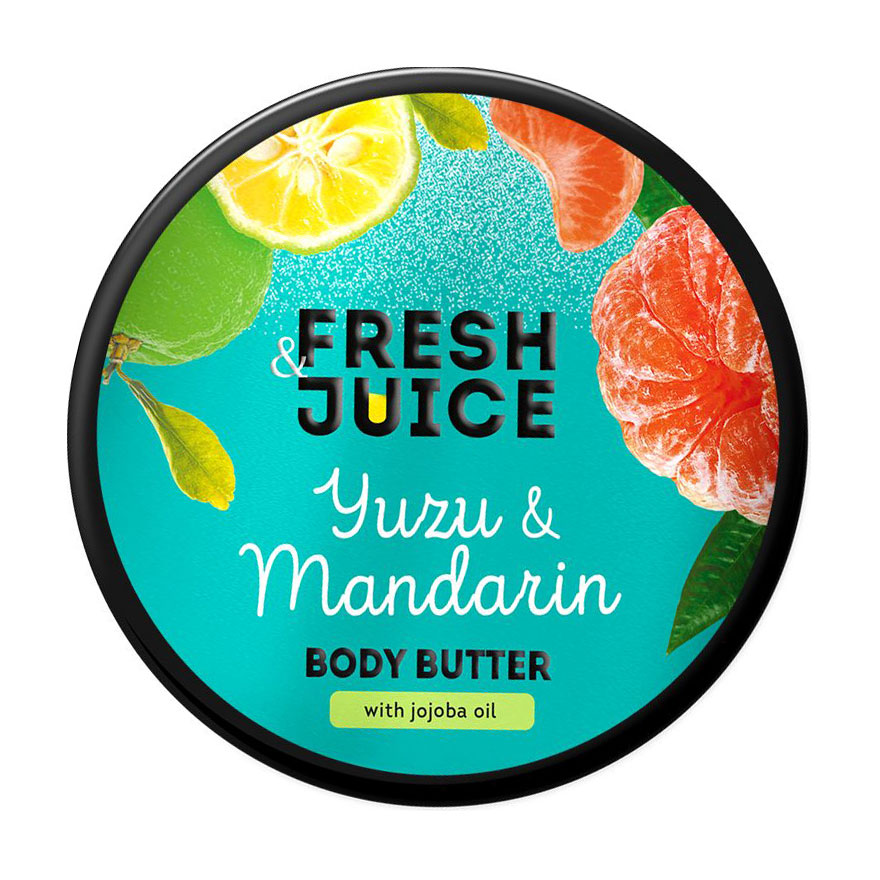 

Крем-масло для тіла Fresh Juice Yuzu & Mandarin Body Butter з олією жожоба, 200 мл