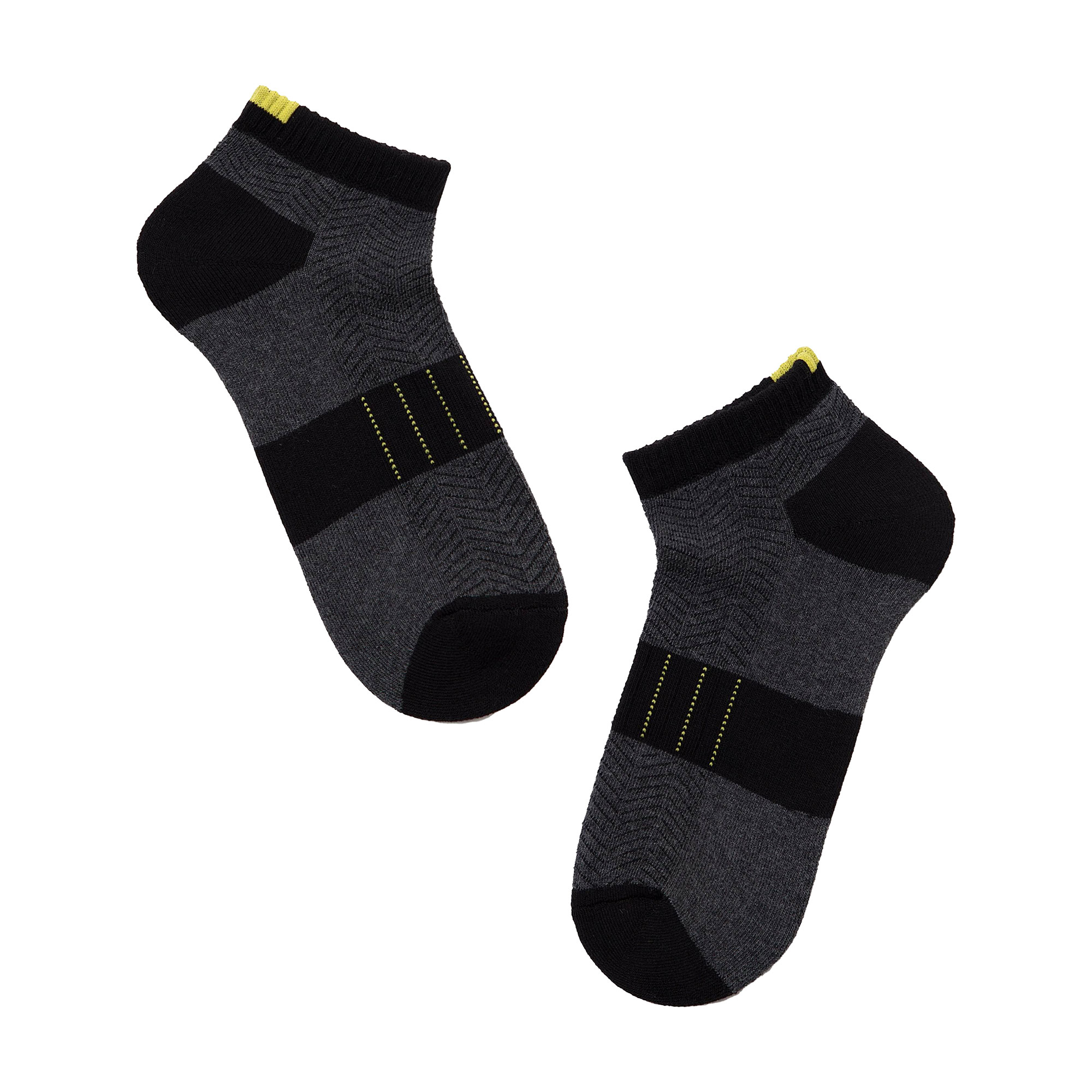 

Шкарпетки жіночі MovementStandard M0114S короткі, махрова стопа, 92 темно-сірі, розмір 36-38