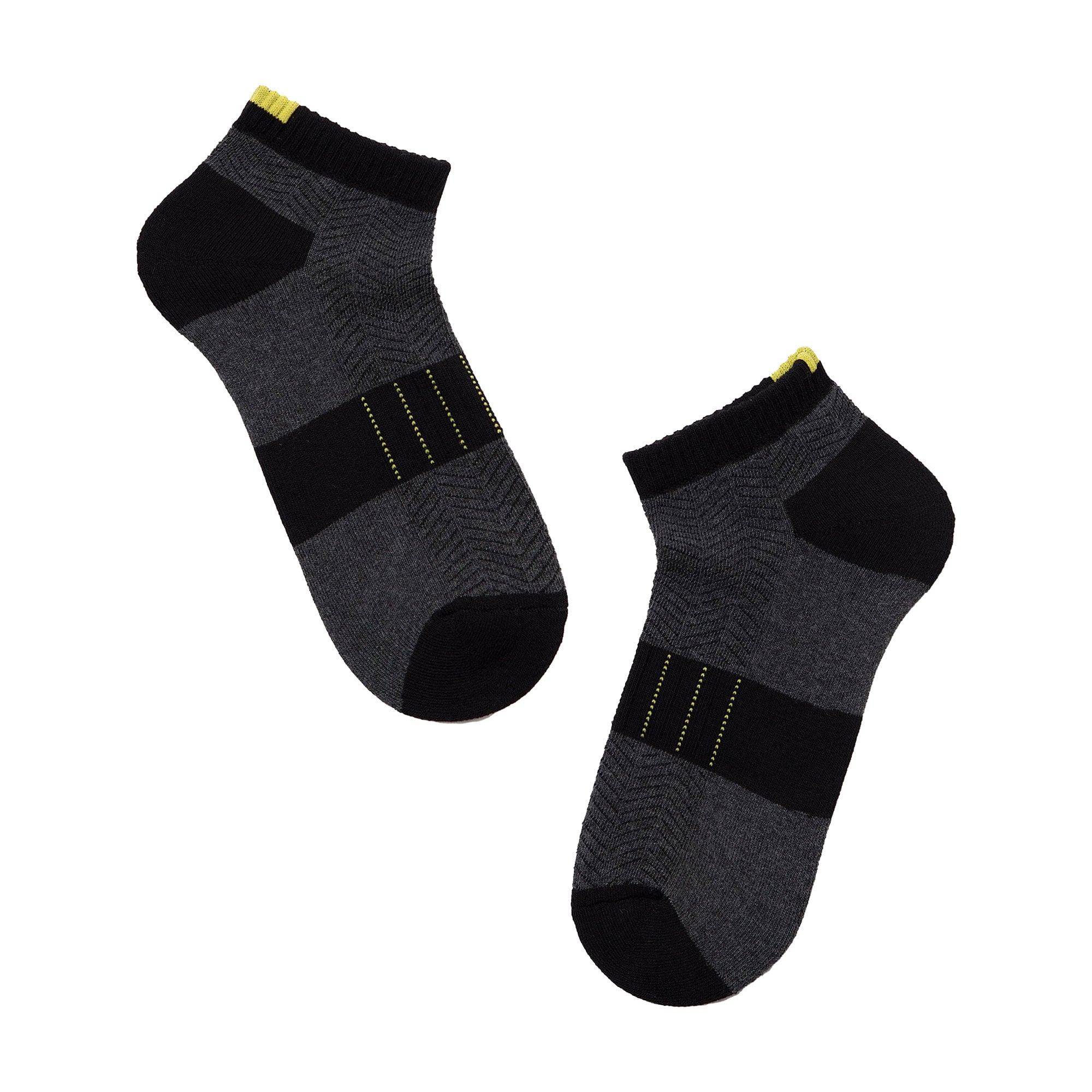 

Шкарпетки жіночі MovementStandard M0114S короткі, махрова стопа, 92 темно-сірі, розмір 39-41