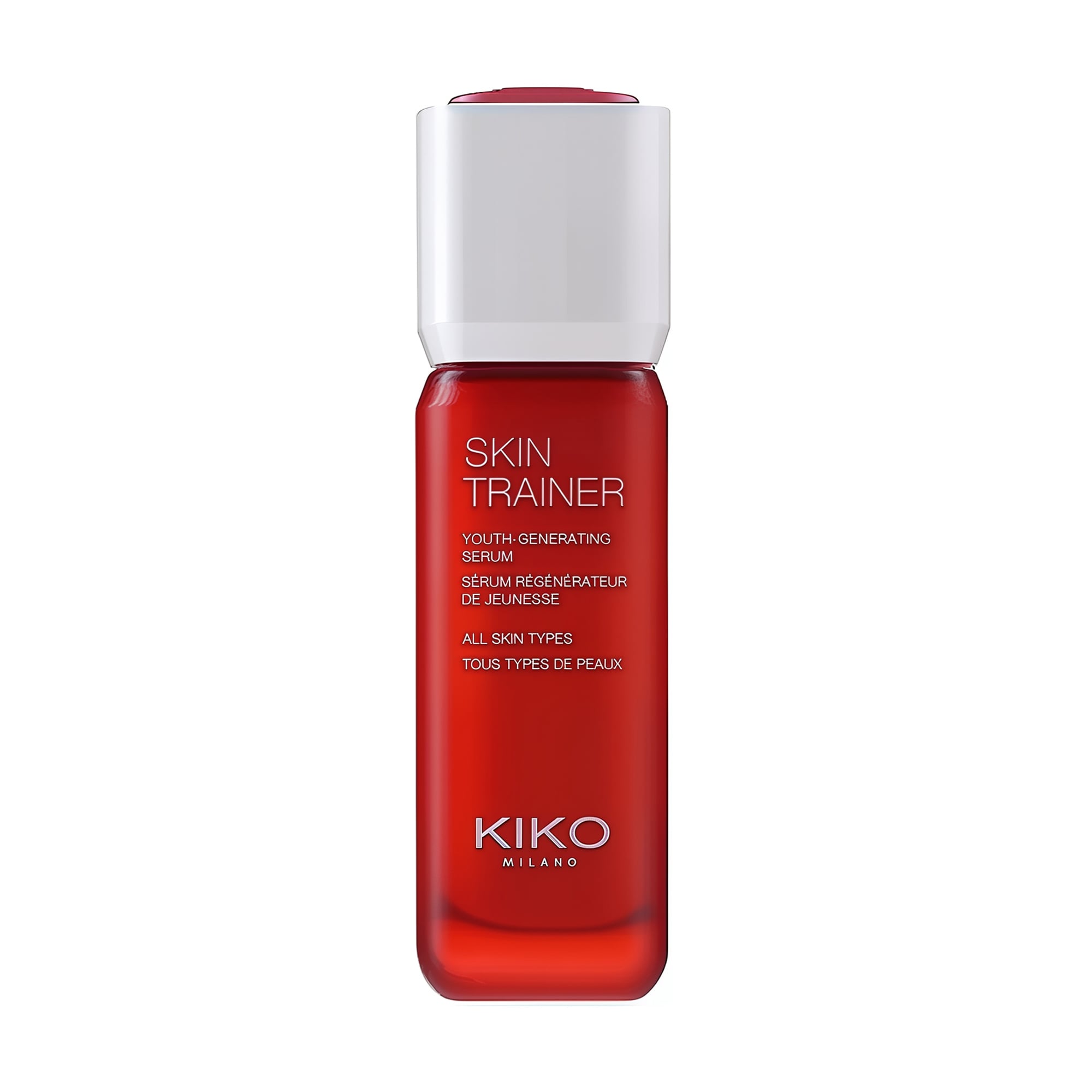 

Сироватка для обличчя Kiko Milano Skin Trainer Youth-Generating Serum для всіх типів шкіри, 40 мл