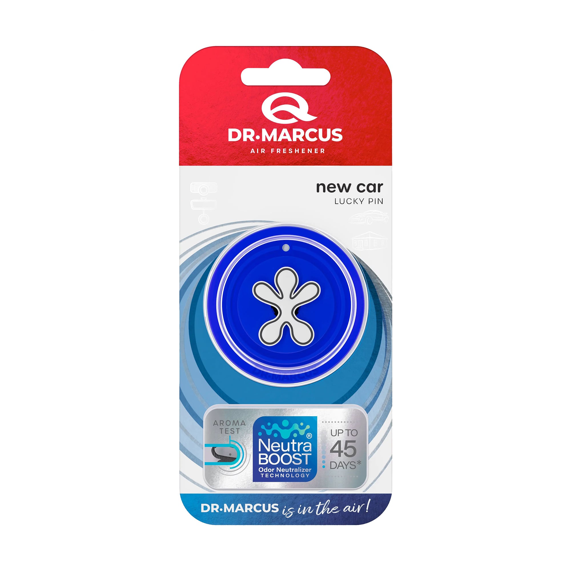 

Ароматизатор для автомобіля Dr.Marcus Lucky Pin, New Car, 1 шт
