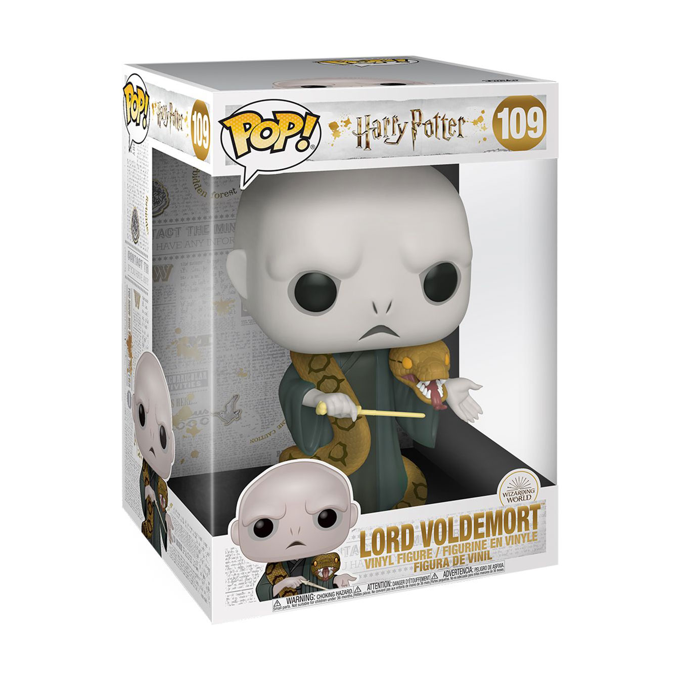 Ігрова фігурка Funko Pop! серії Гаррі Поттер Волдеморт з Нагайною, 25 см, від 3 років (48037)