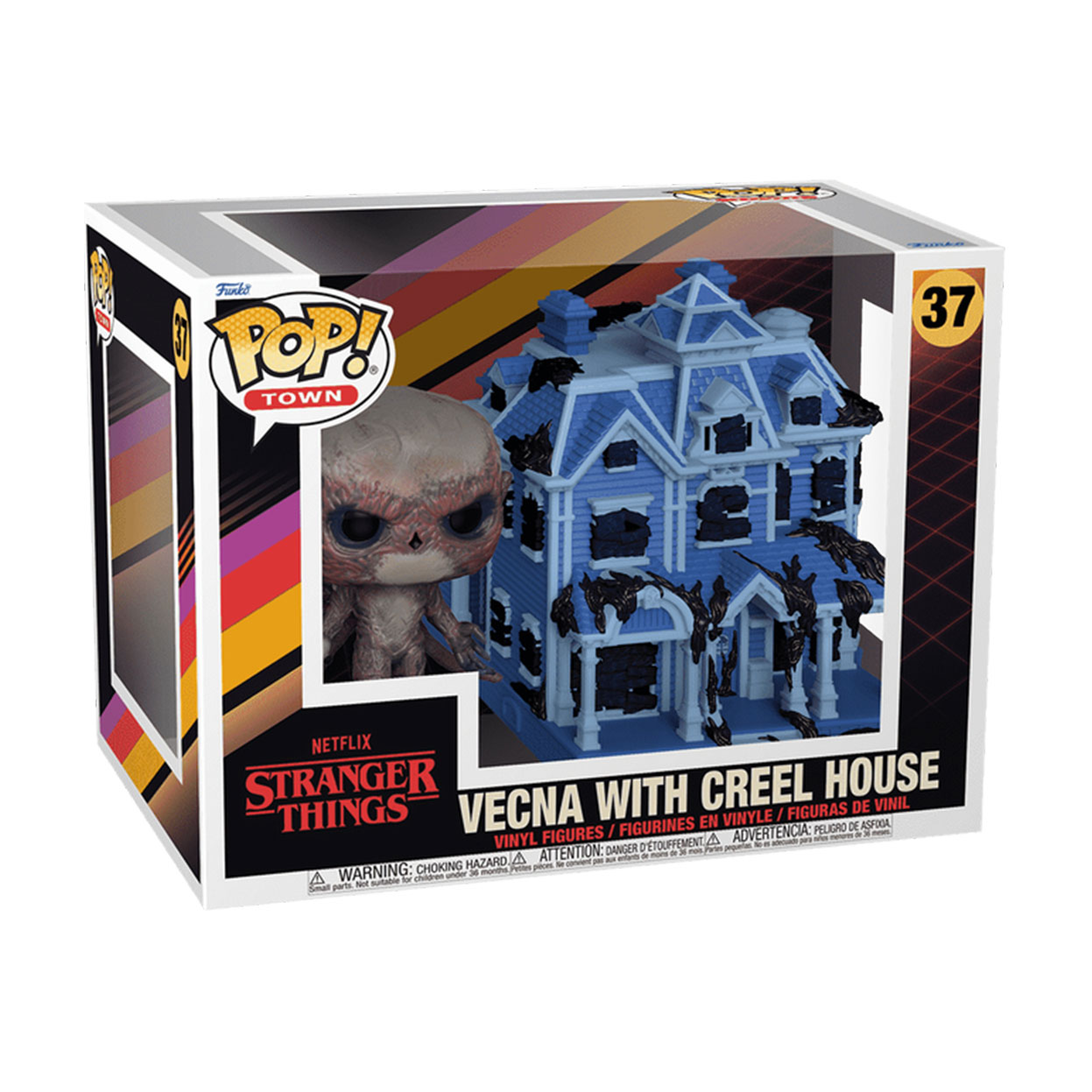 

Набір ігрових фігурок Funko Pop! Town серії Дивні Дива Векна з будинком Кріла, від 3 років, 2 шт (72133)
