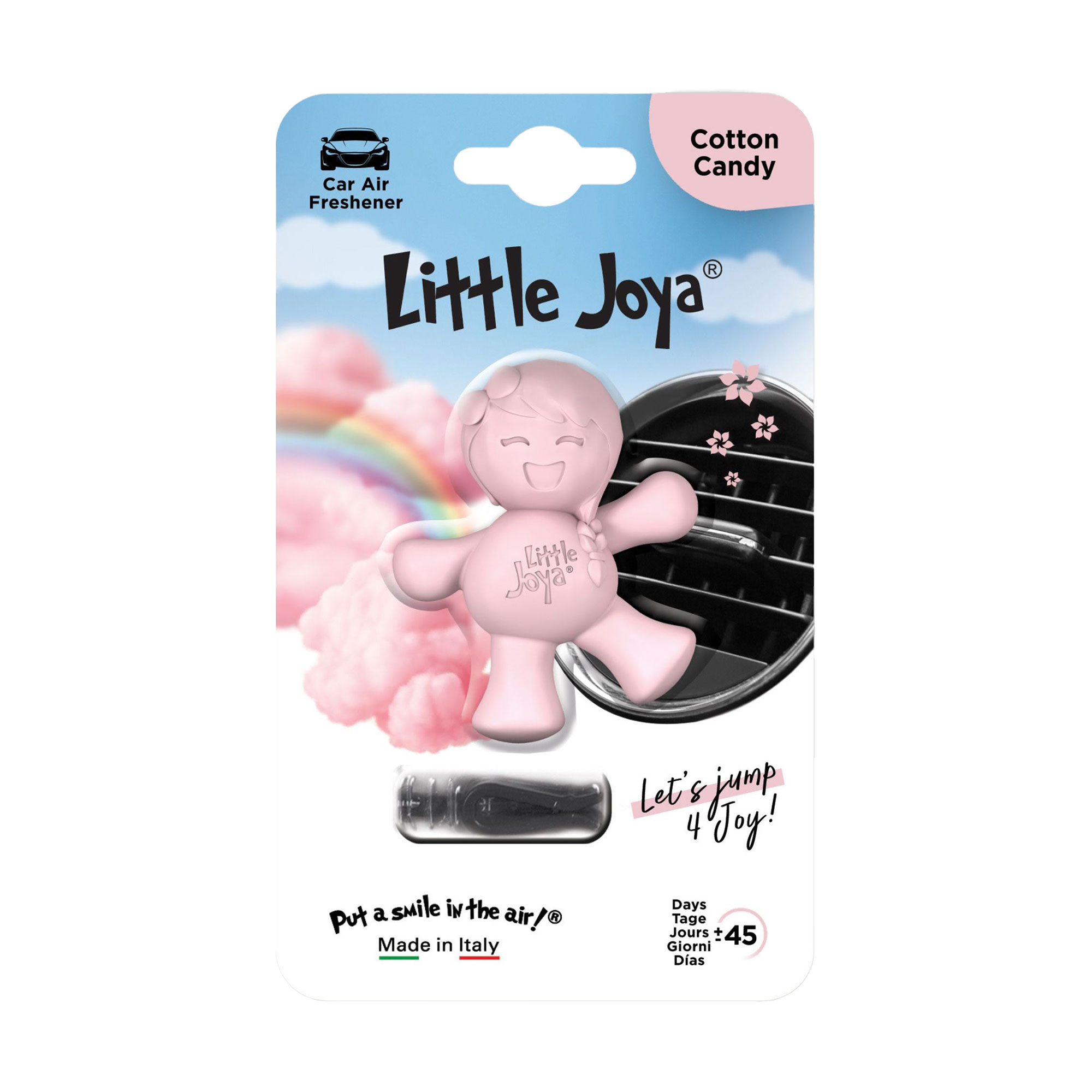 

Ароматизатор для автомобіля Little Joe Car Air Freshener Cotton Candy, 1 шт