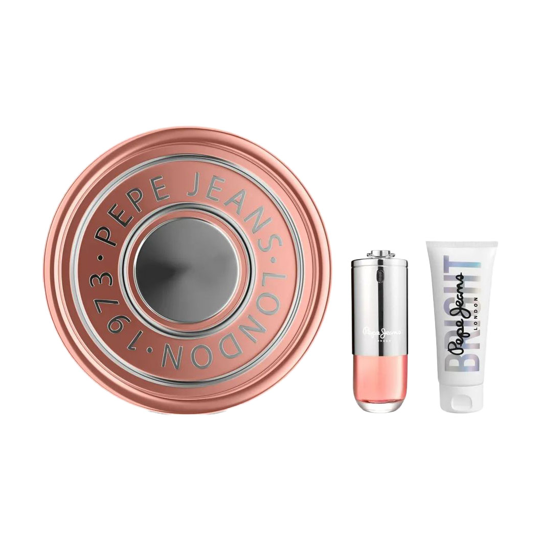 

Парфумований набір жіночий Pepe Jeans (парфумована вода Bright, 80 мл + лосьйон для тіла, 100 мл)
