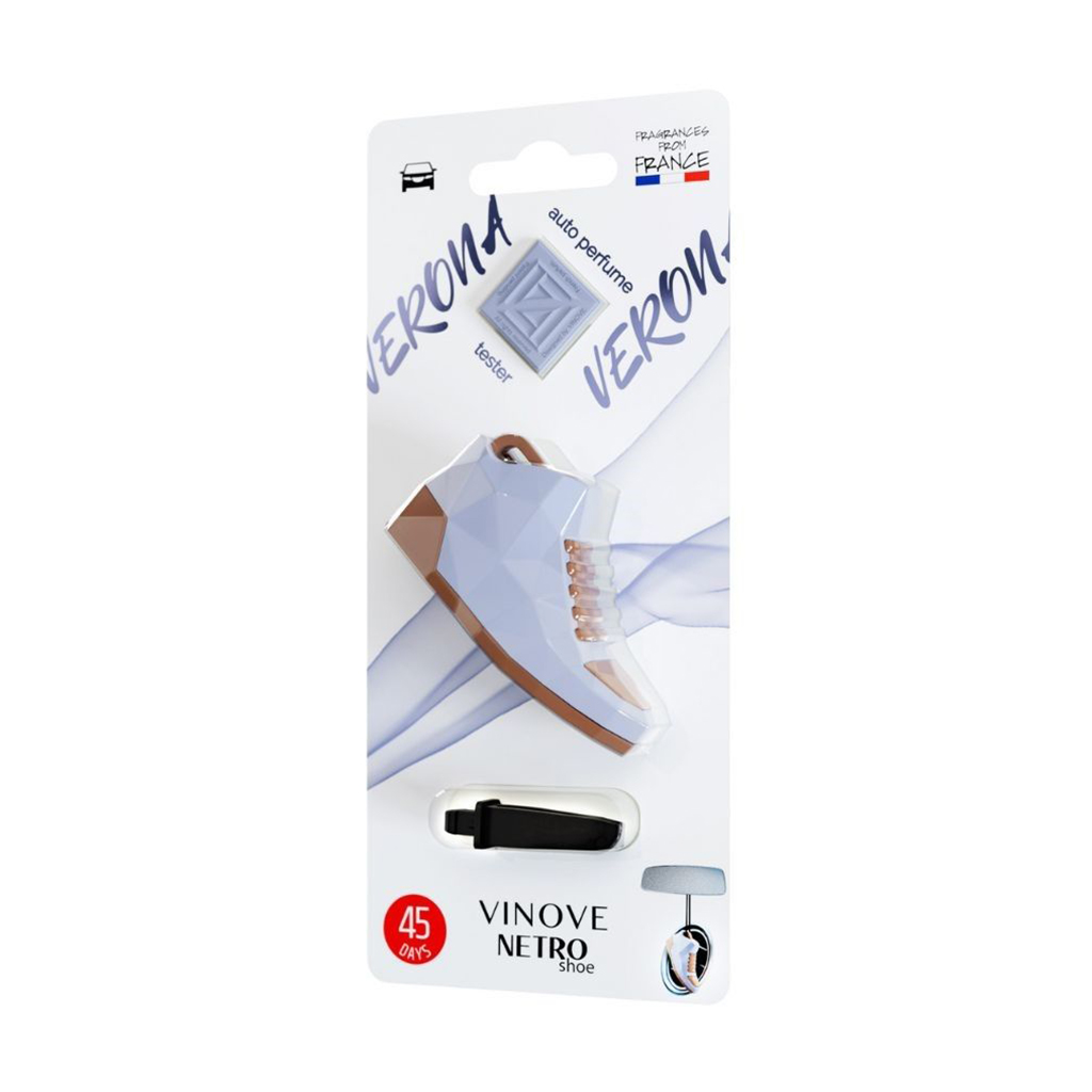 

Ароматизатор для автомобіля Vinove Netro Shoe Auto Perfume, Verona, 1 шт