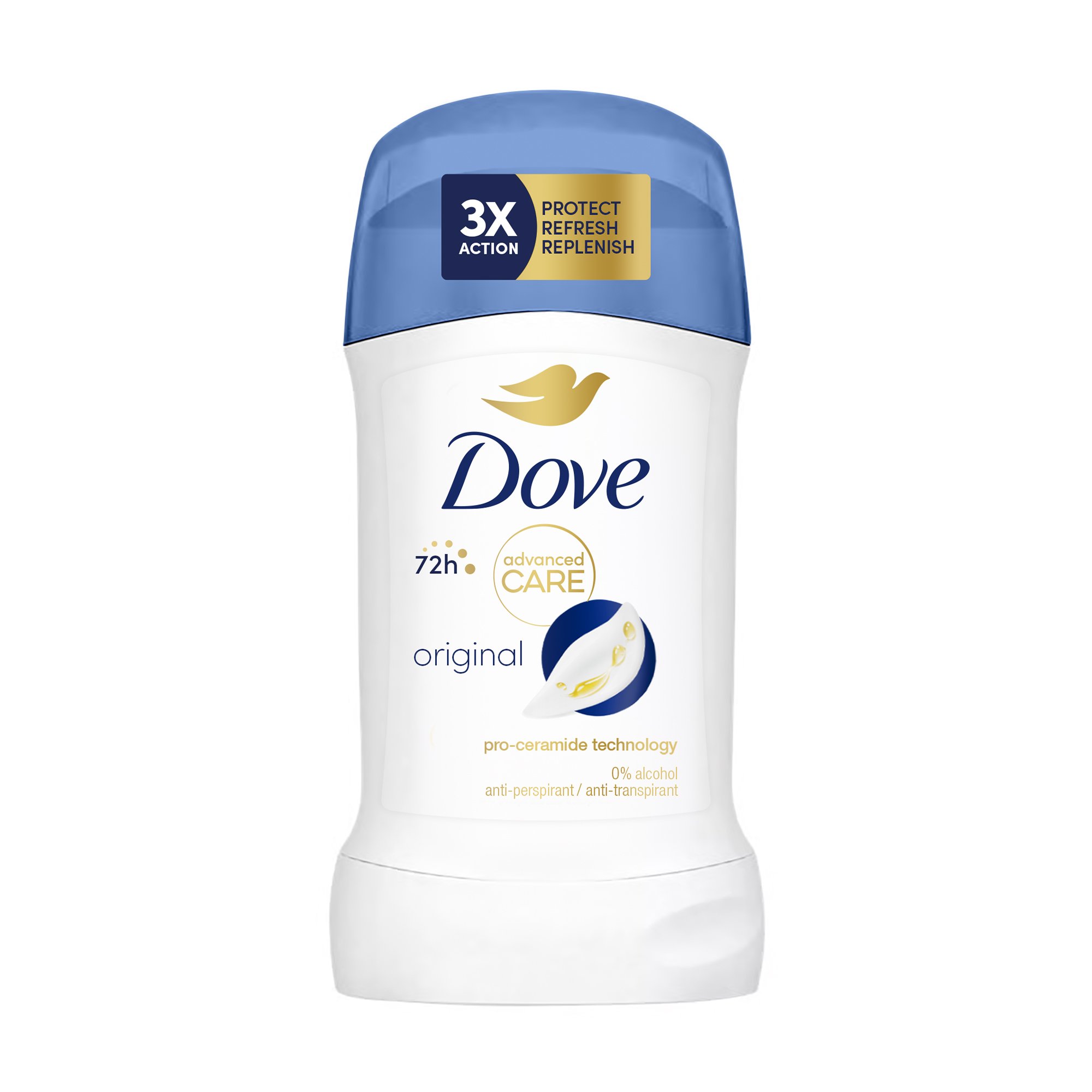

Антиперспірант-стік Dove Original 75h жіночий, 40 мл