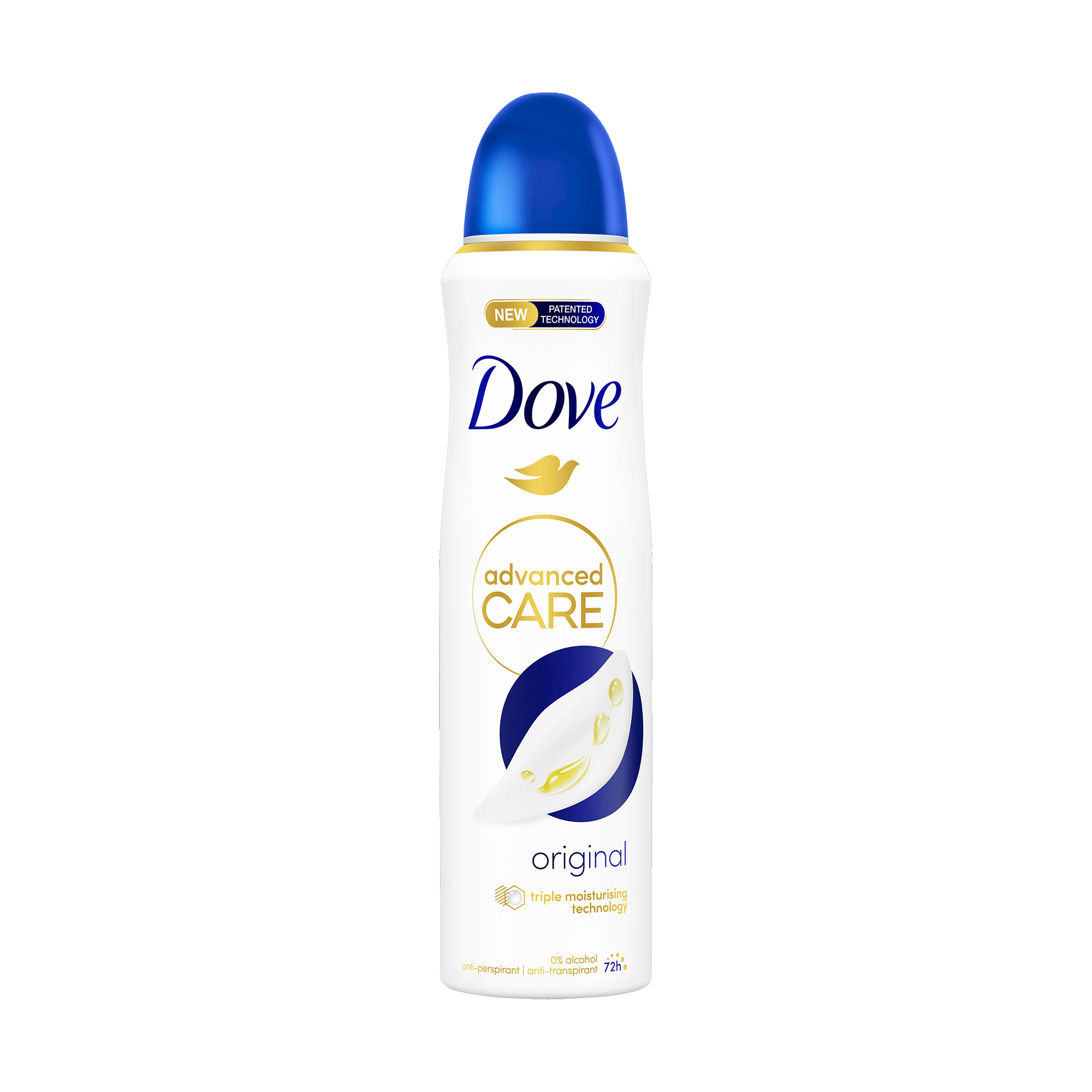 

Антиперспірант-спрей Dove Advanced Care Original жіночий, 150 мл