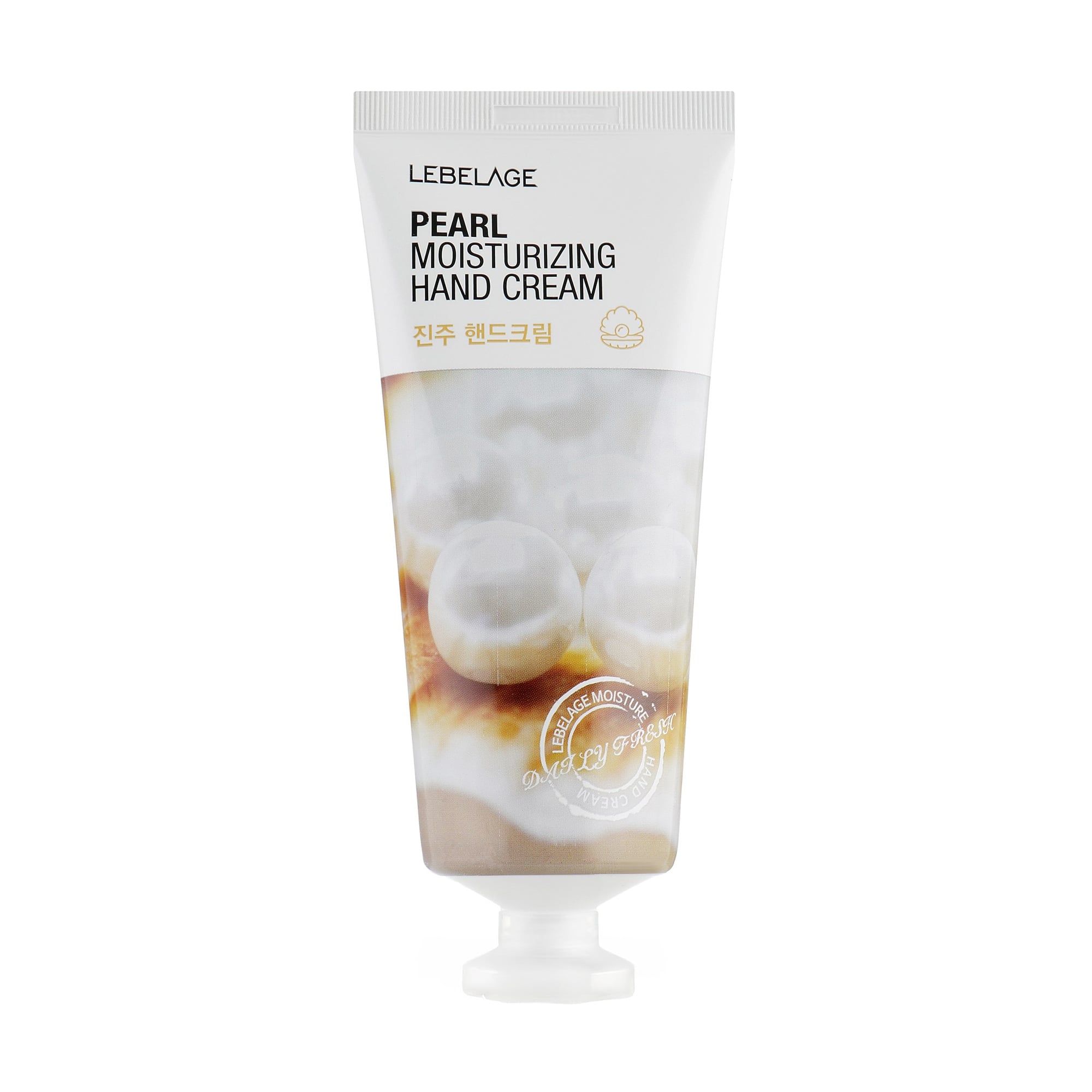 

Освітлювальний крем для рук Lebelage Pearl Moisturizing Hand Cream, 100 мл