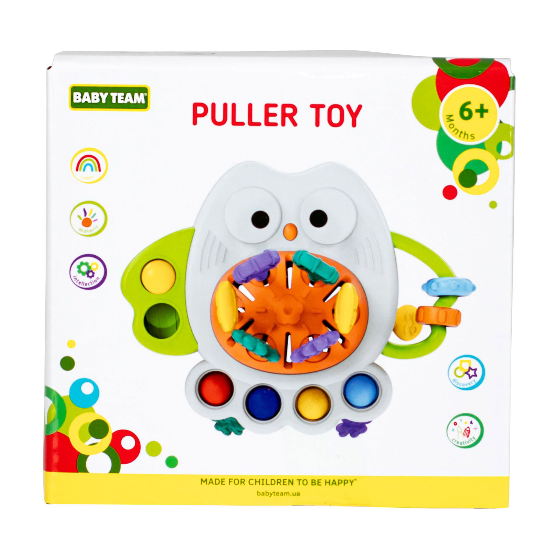 

Дитяча розвивальна іграшка Baby Team Puller Toy, від 6 місяців (8683)