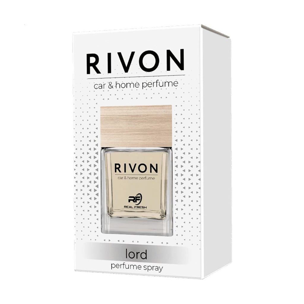 

Ароматизатор-спрей для автомобіля та дому Real Fresh Rivon Car & Home Perfume Spray, Lord, 50 мл